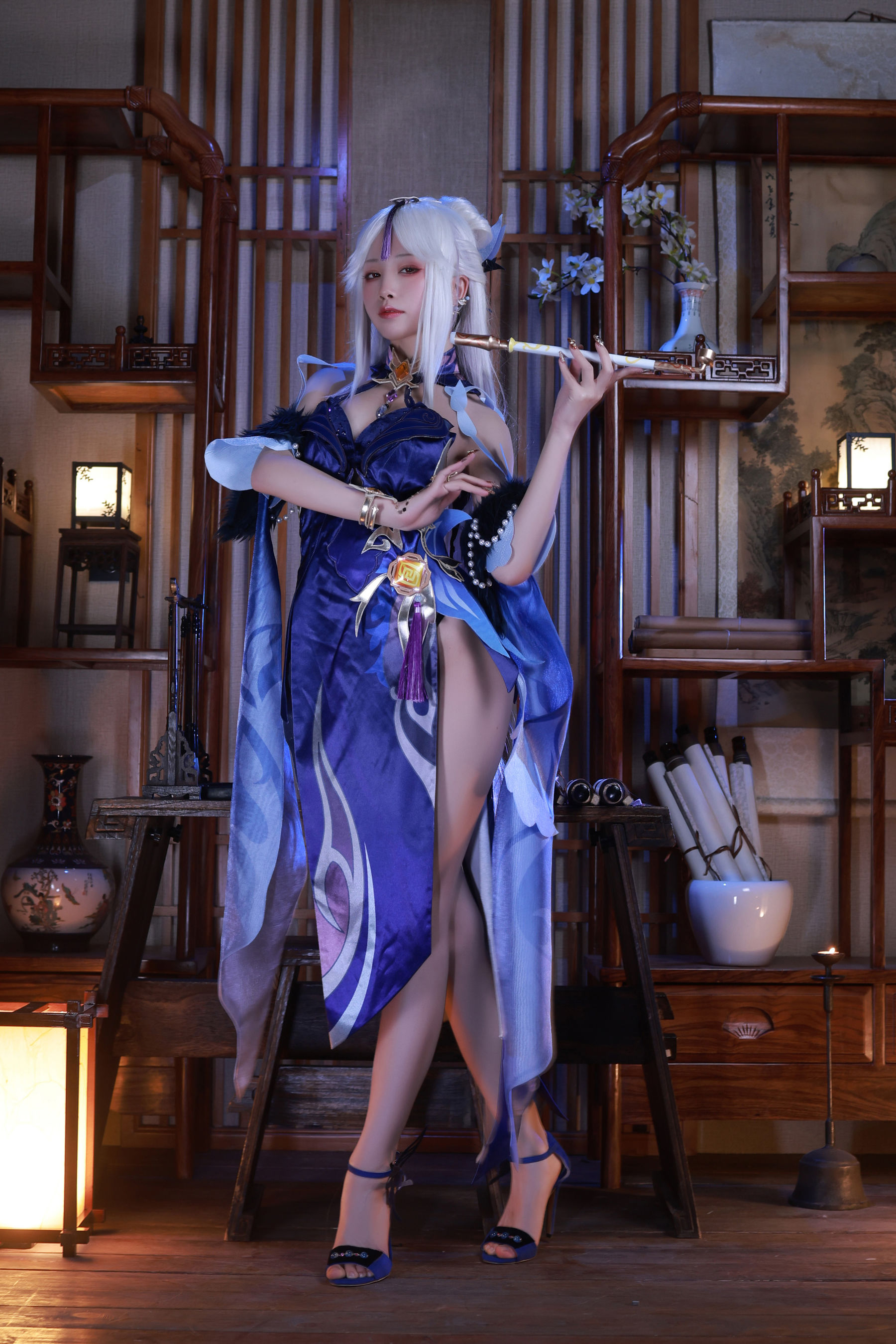 [福利COS] 动漫博主水淼aqua - 凝光（15P）