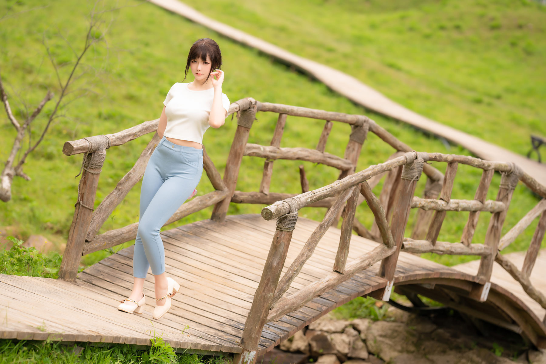 Coser小姐姐星之迟迟 - 户外 微风（56P）