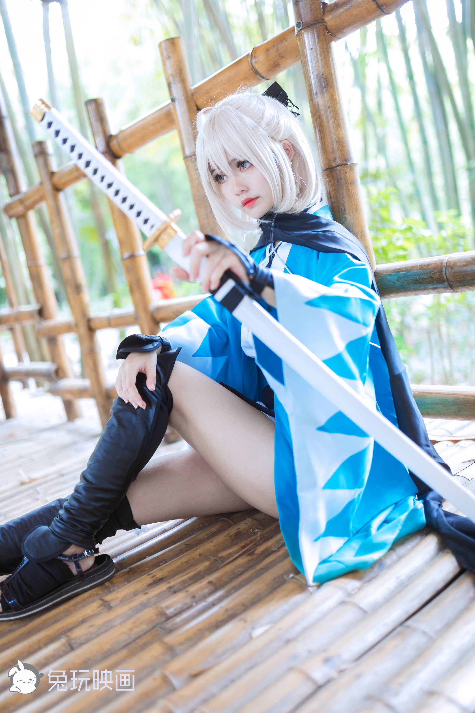 [兔玩映画] - 冲田总司和saber（47P）