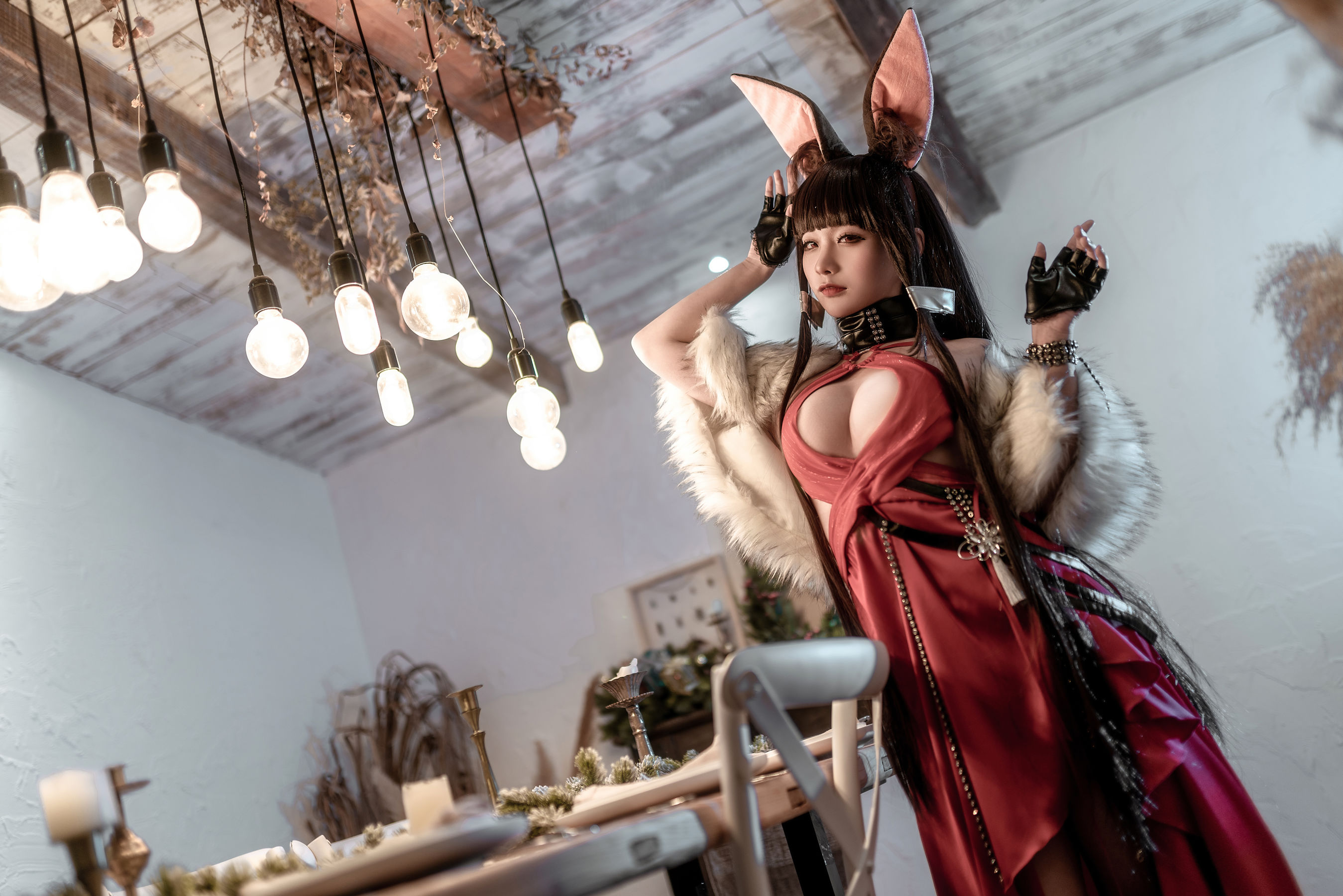 动漫博主蠢沫沫 - Akagi Ruby-Laced Beauty (Azur Lane)（40P）