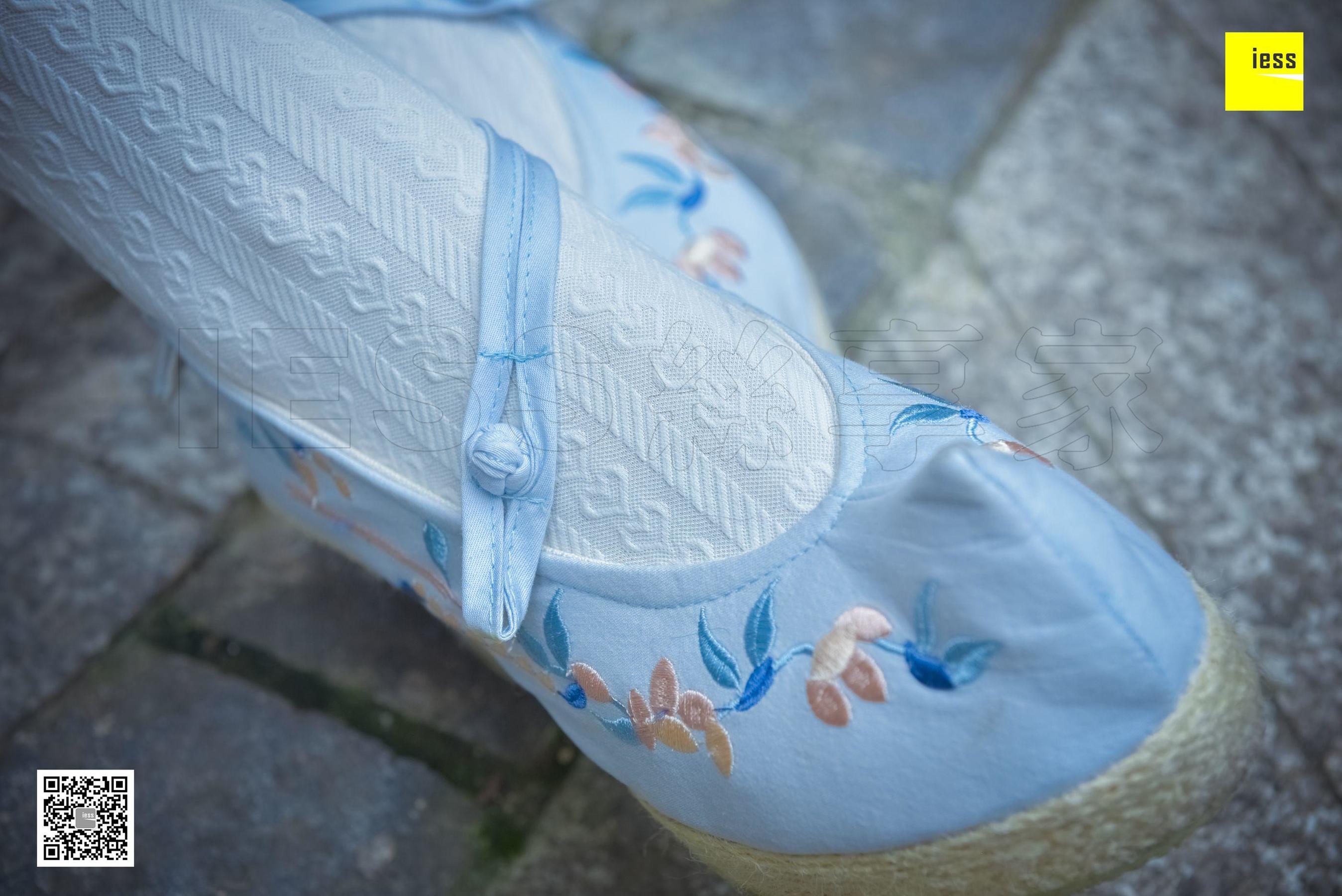 丝享家122 木木 《汉服绣花鞋白色袜》[IESS异思趣向]（96P）-爱变色