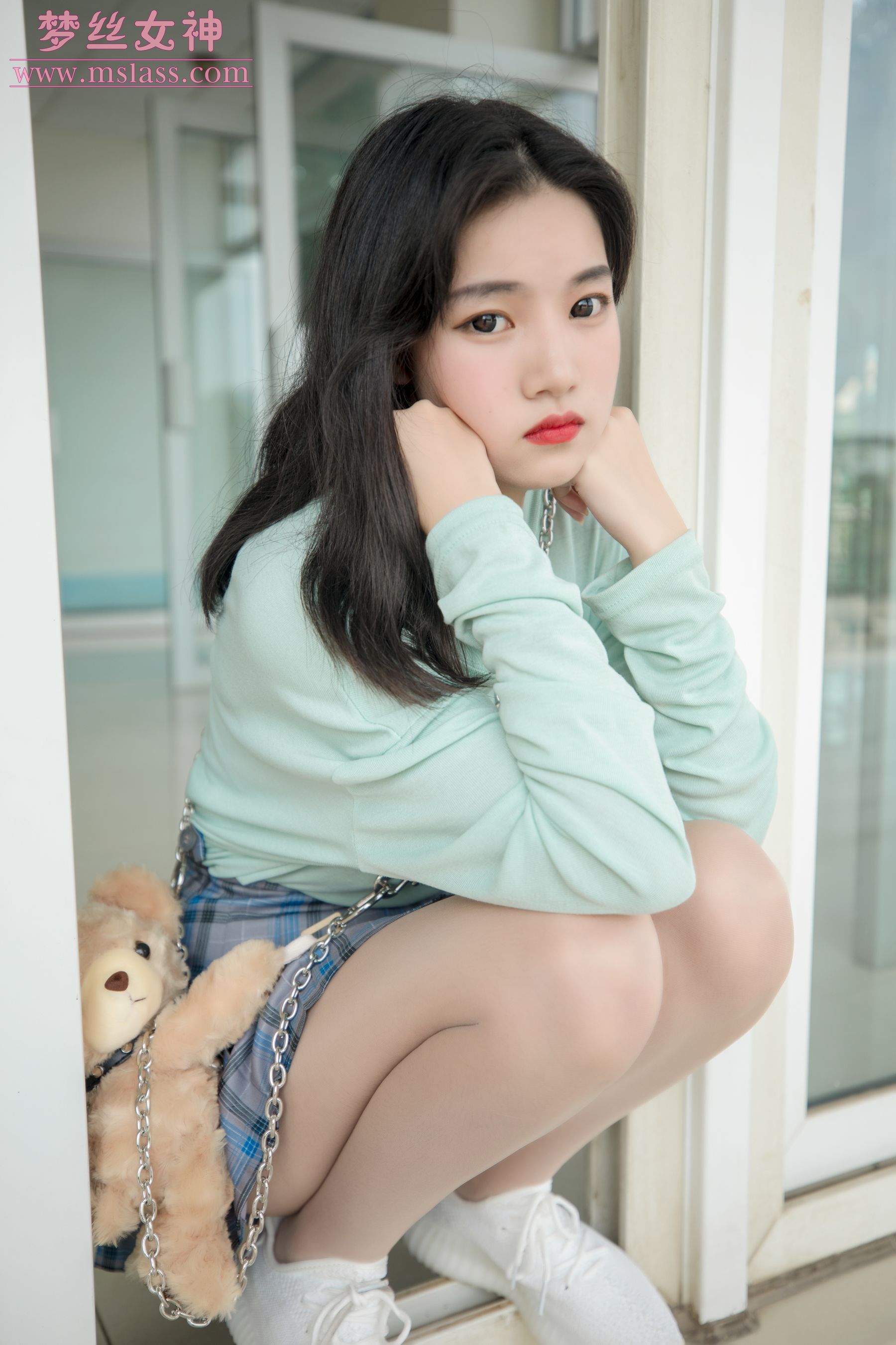 [梦丝女神MSLASS]  酥酥 恬静的小白鞋丝袜（68P）