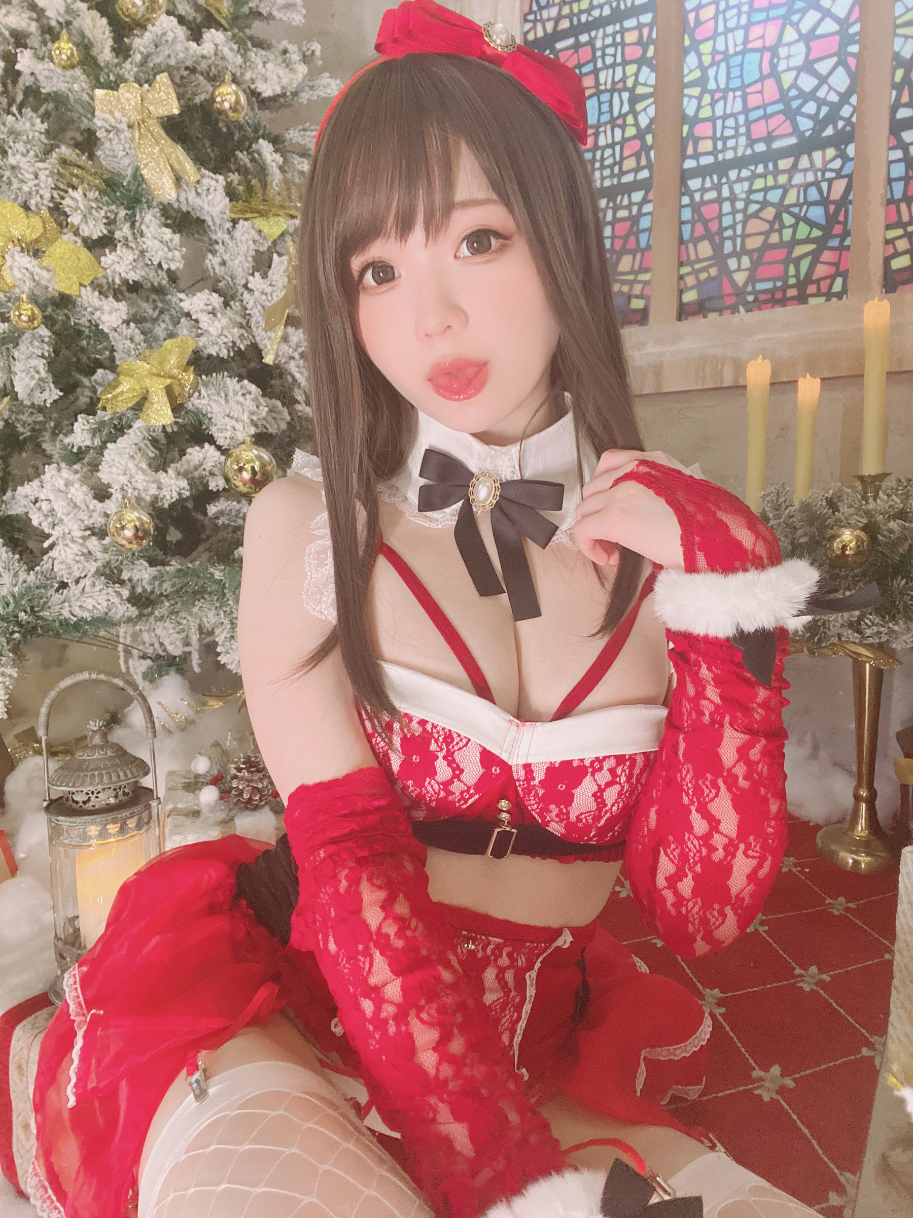 [福利COS] 微博妹纸霜月shimo - もうすぐ今年も終わります！（20P）