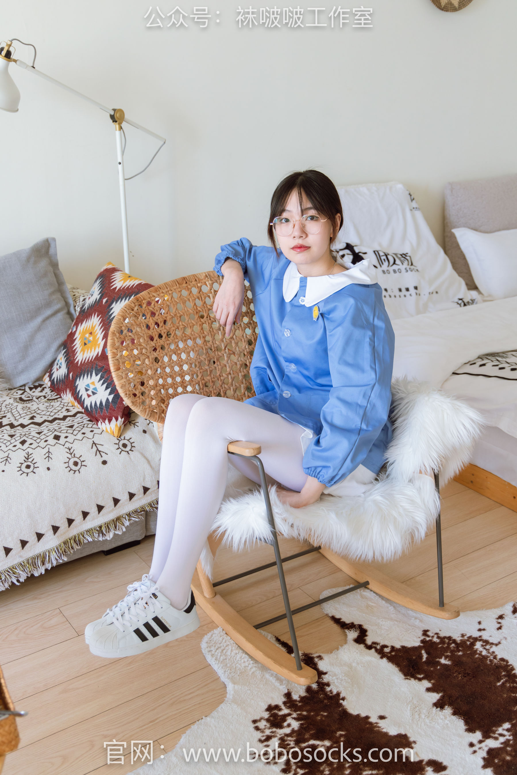 BoBoSocks袜啵啵 No.093 小甜豆-贝壳头、厚白丝（132P）