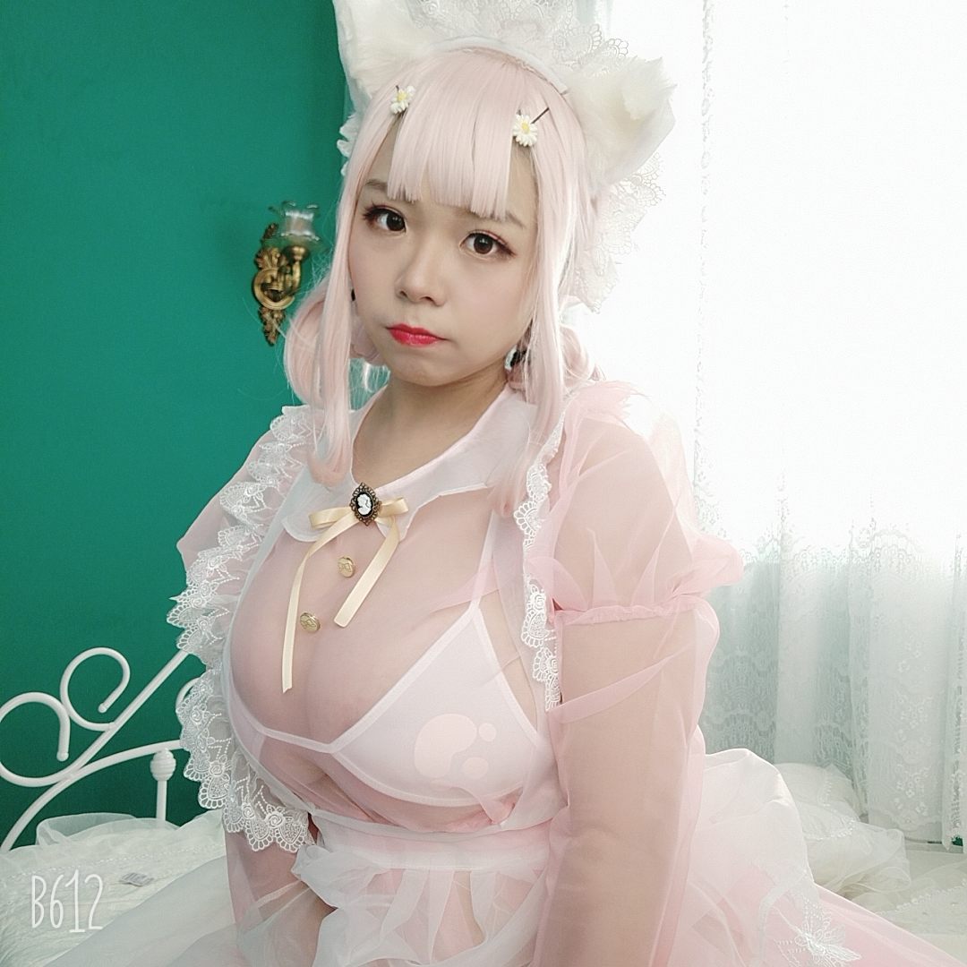 自闭颜球球(无颜小天使wy) - 透明女仆（21P）