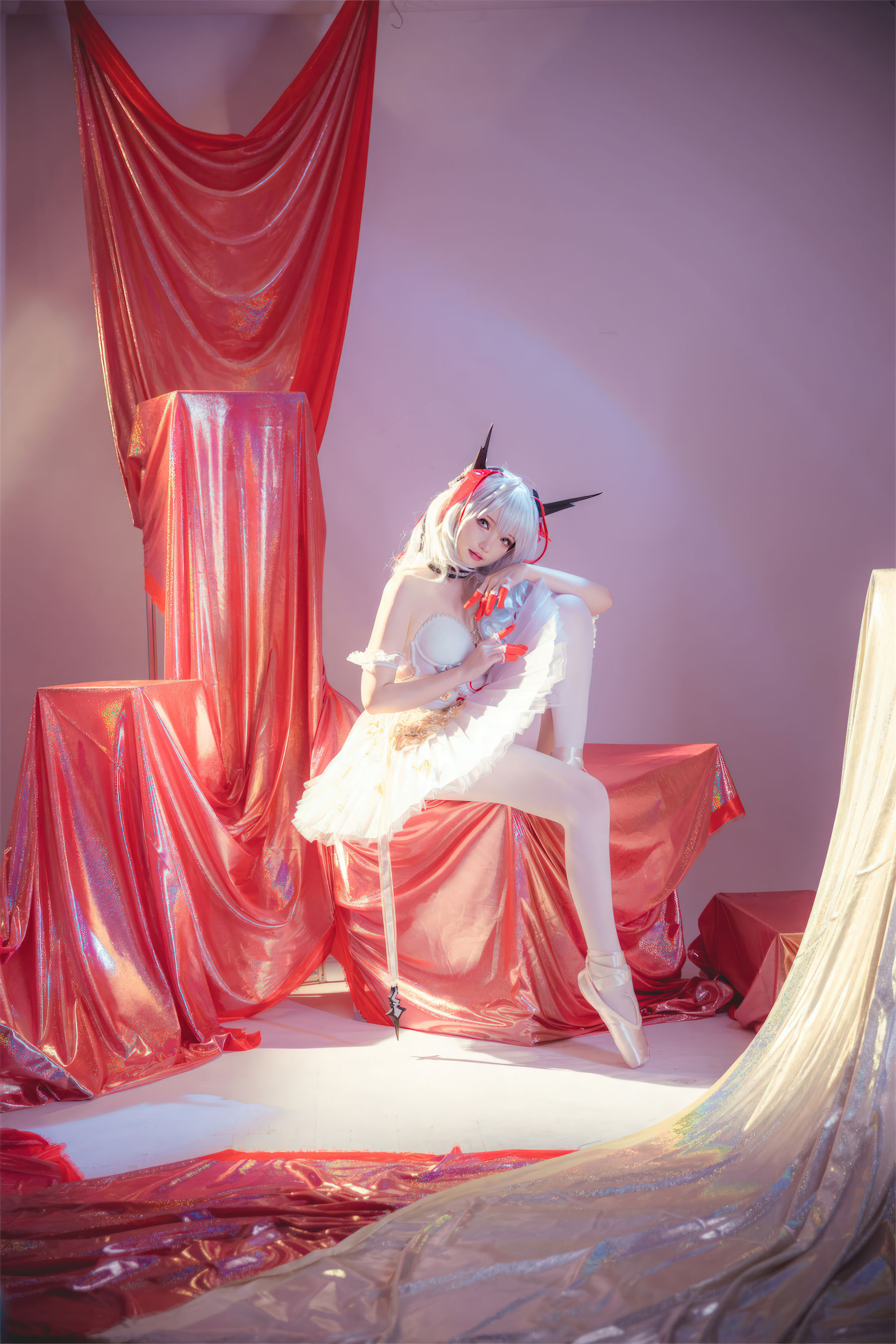 动漫博主雪晴Astra - 明日方舟 芭蕾（79P）