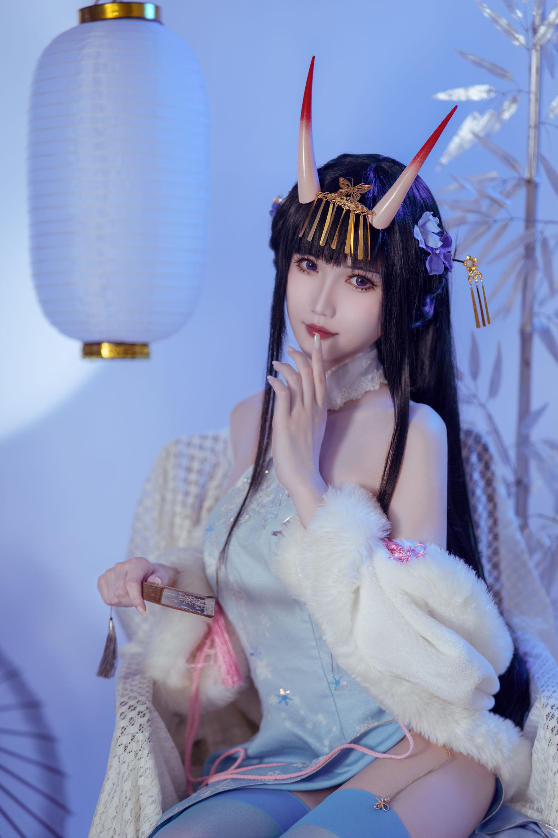 [网红COS] 花兮_honoka - 能代 冬雪沁香（12P）
