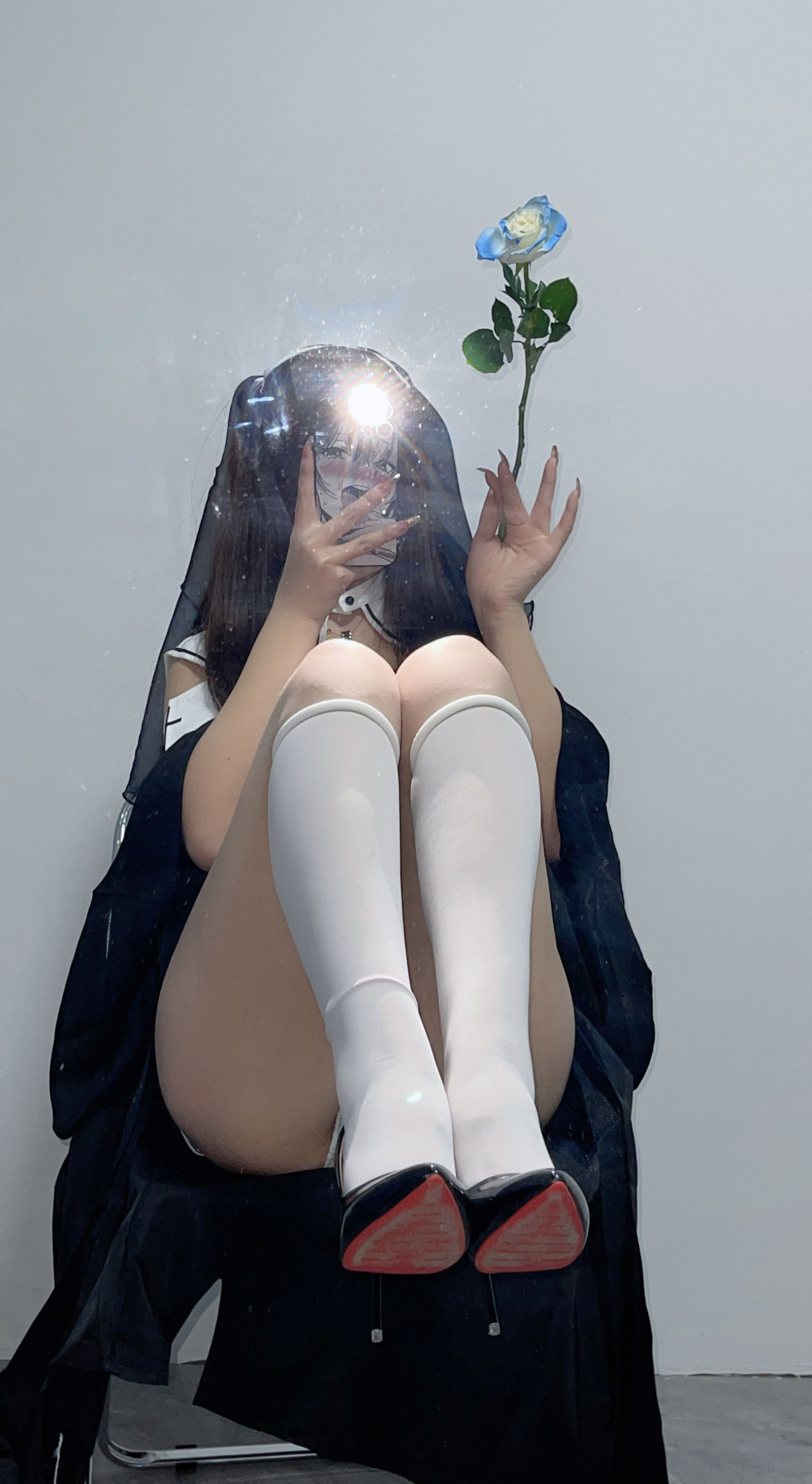 桃沢樱呀 - 纯情修女（32P）