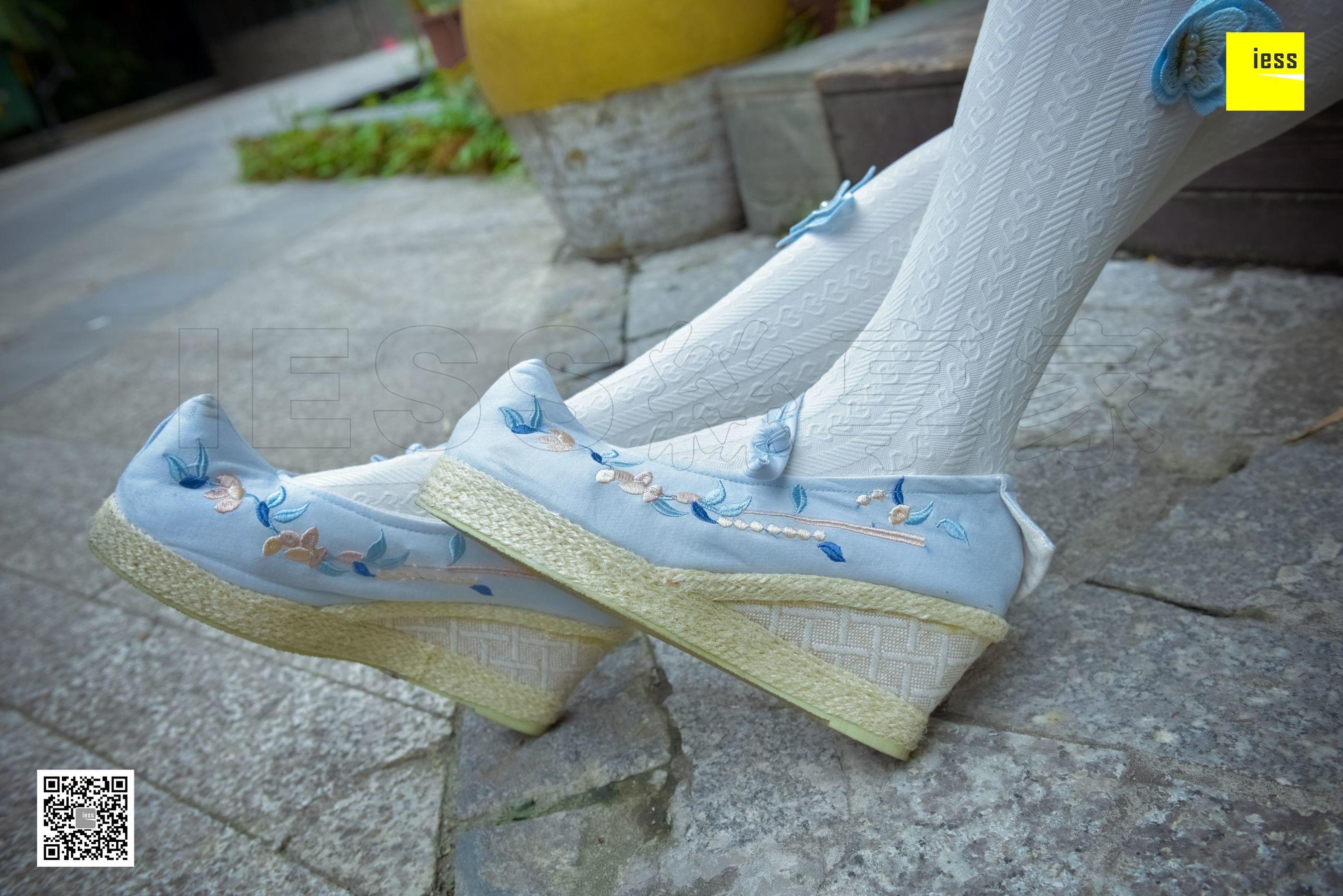 丝享家122 木木 《汉服绣花鞋白色袜》[IESS异思趣向]（96P）