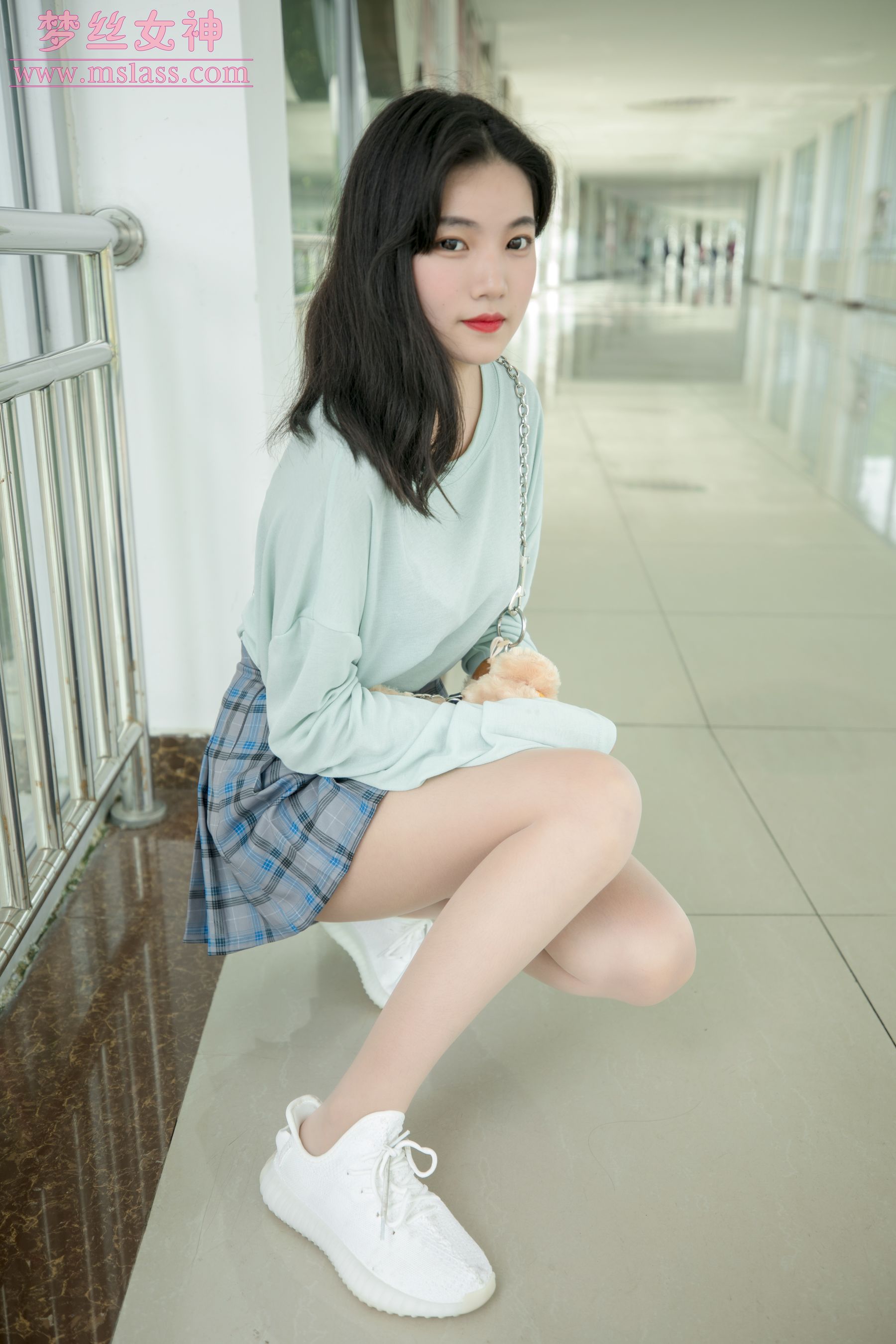 [梦丝女神MSLASS]  酥酥 恬静的小白鞋丝袜（68P）