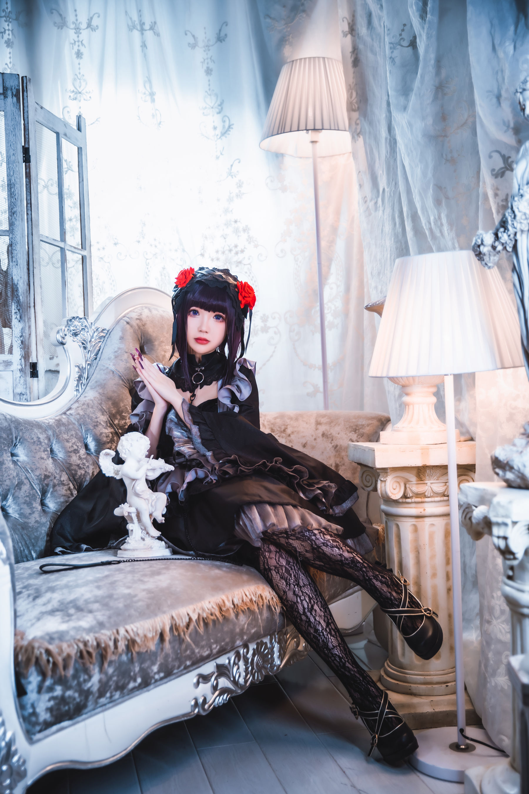 [网红COSER] 动漫博主雪晴Astra - 喜多川黑江雫（44P）