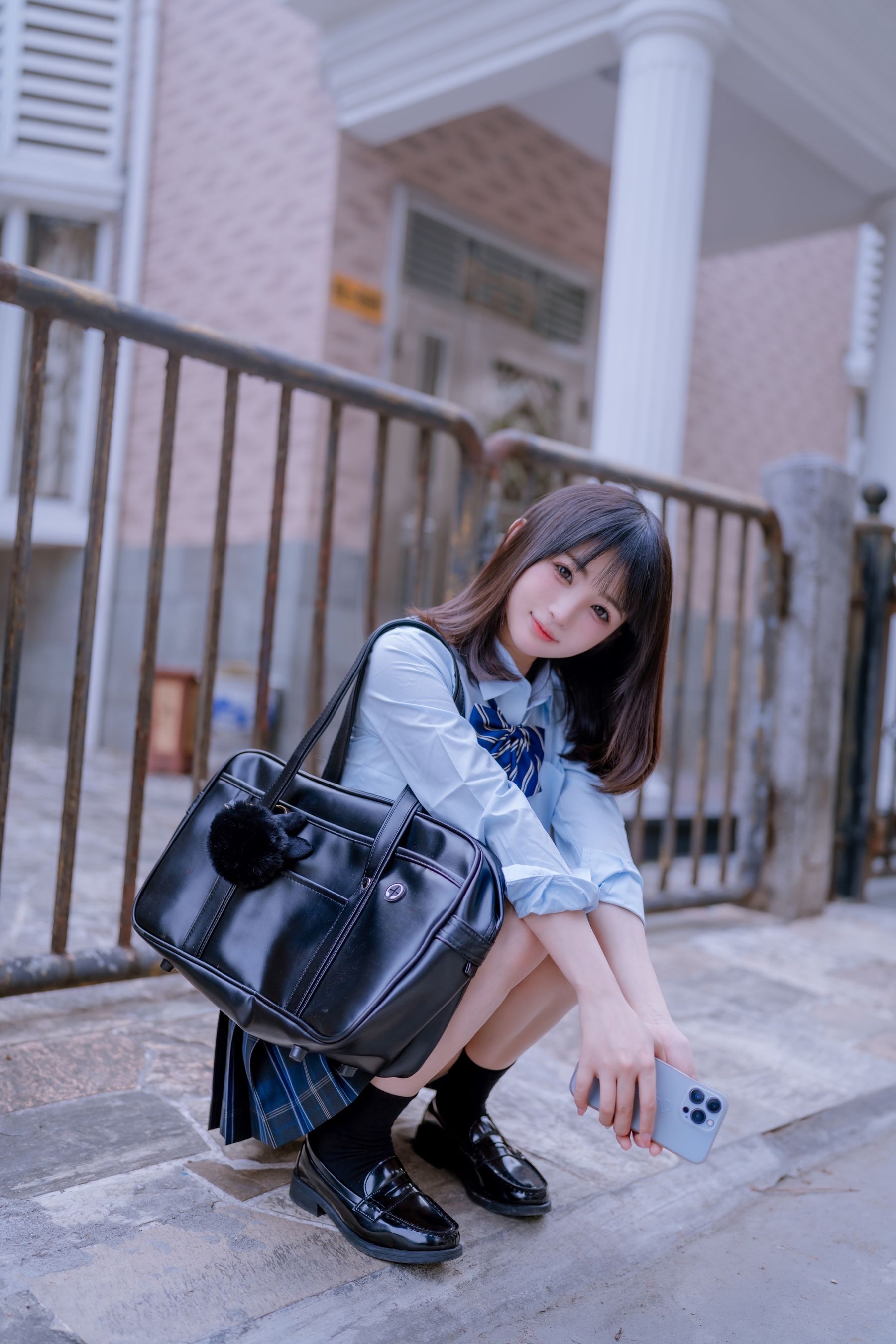 [福利COS] 桜井宁宁 - JK之居家（65P）