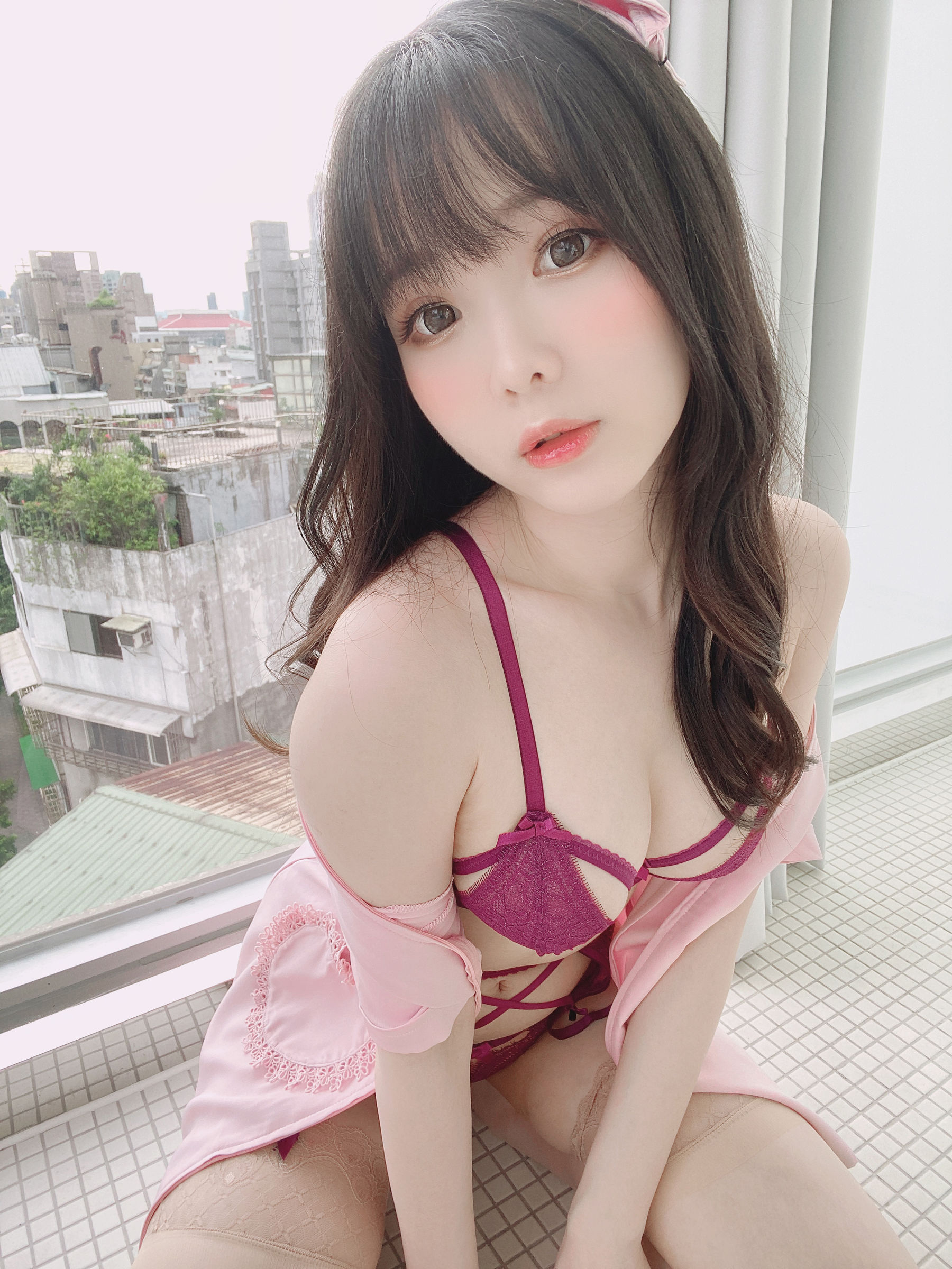 [福利COS] 微博妹纸霜月shimo - ピンクナース__（11P）