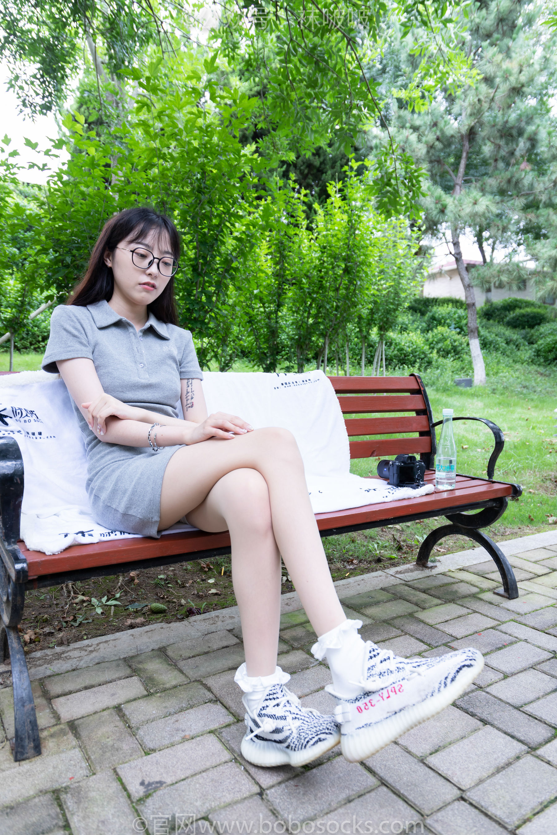 BoBoSocks袜啵啵 No.019 稚予-椰子、白棉袜、肉丝（147P）