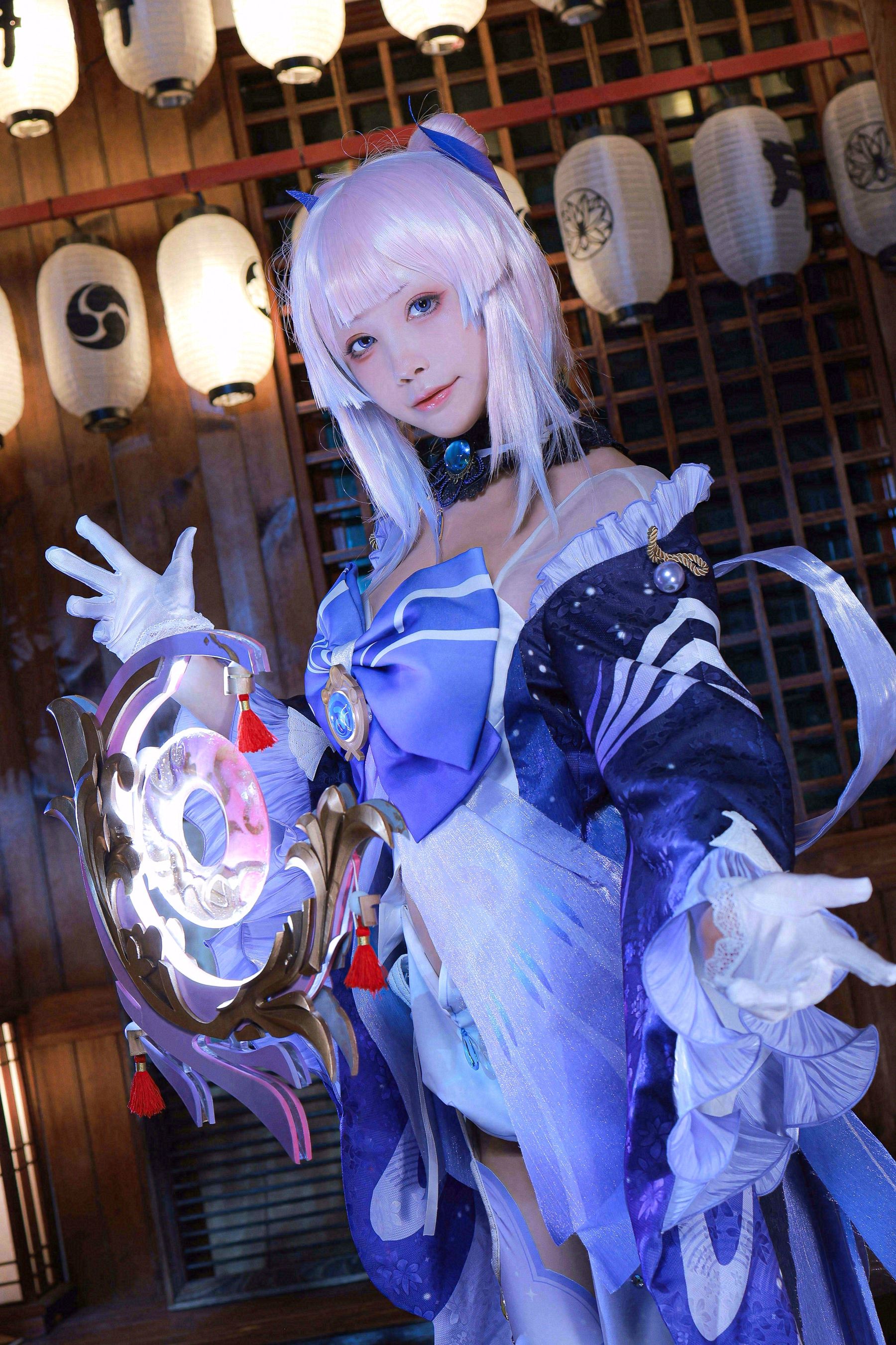 [福利COS] 动漫博主水淼aqua - 珊瑚宫心海（50P）