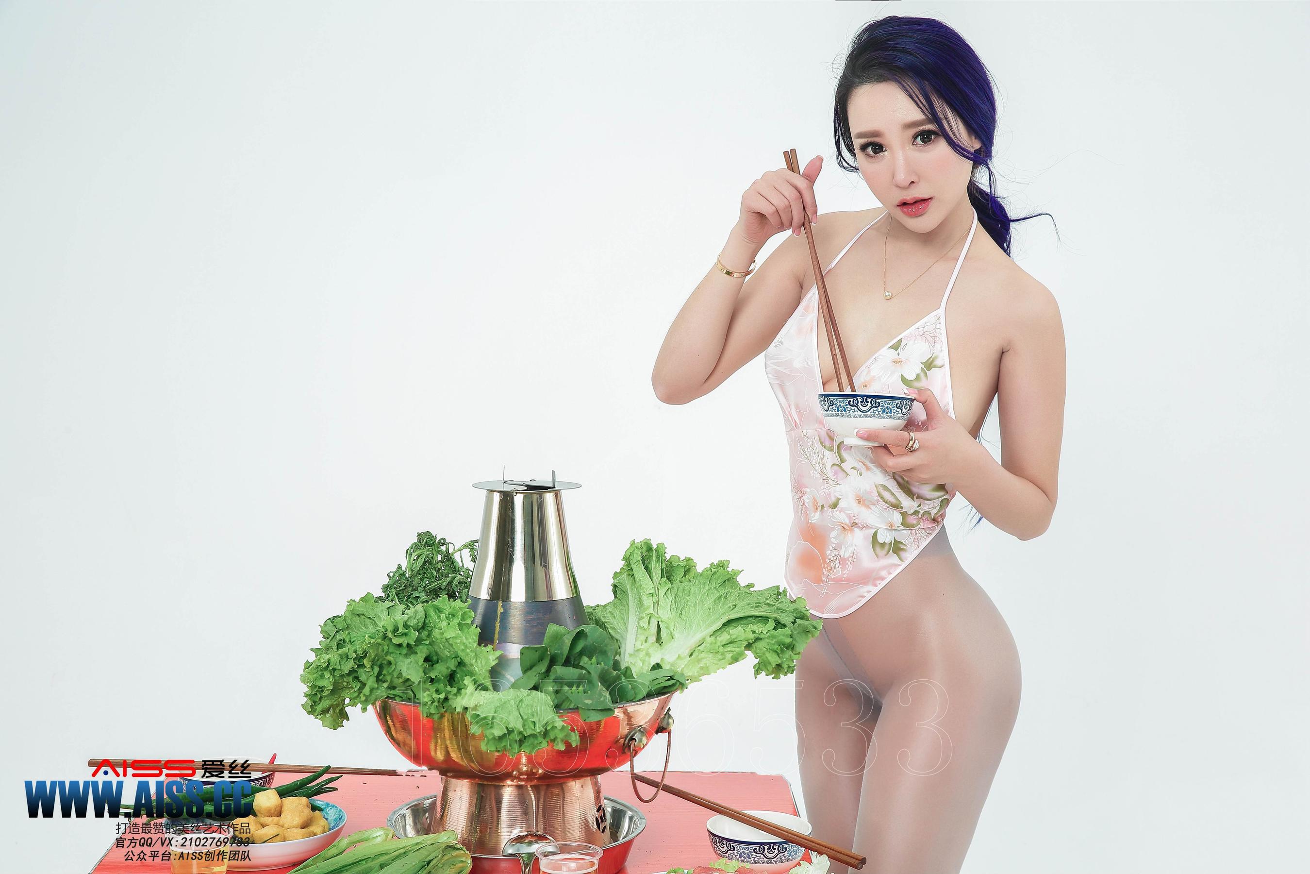 索菲Sofia/欣杨/陈雅漫《2016新春特辑-美丝大餐》 [AISS爱丝]（60P）-爱变色