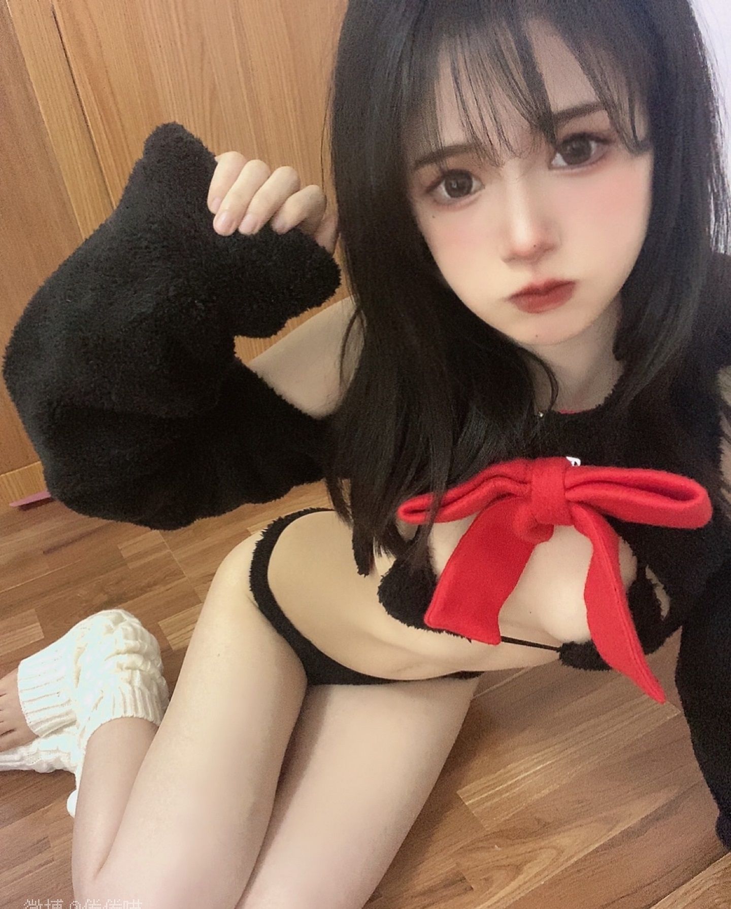 [福利COS] 倦倦喵 - 黑猫（51P）