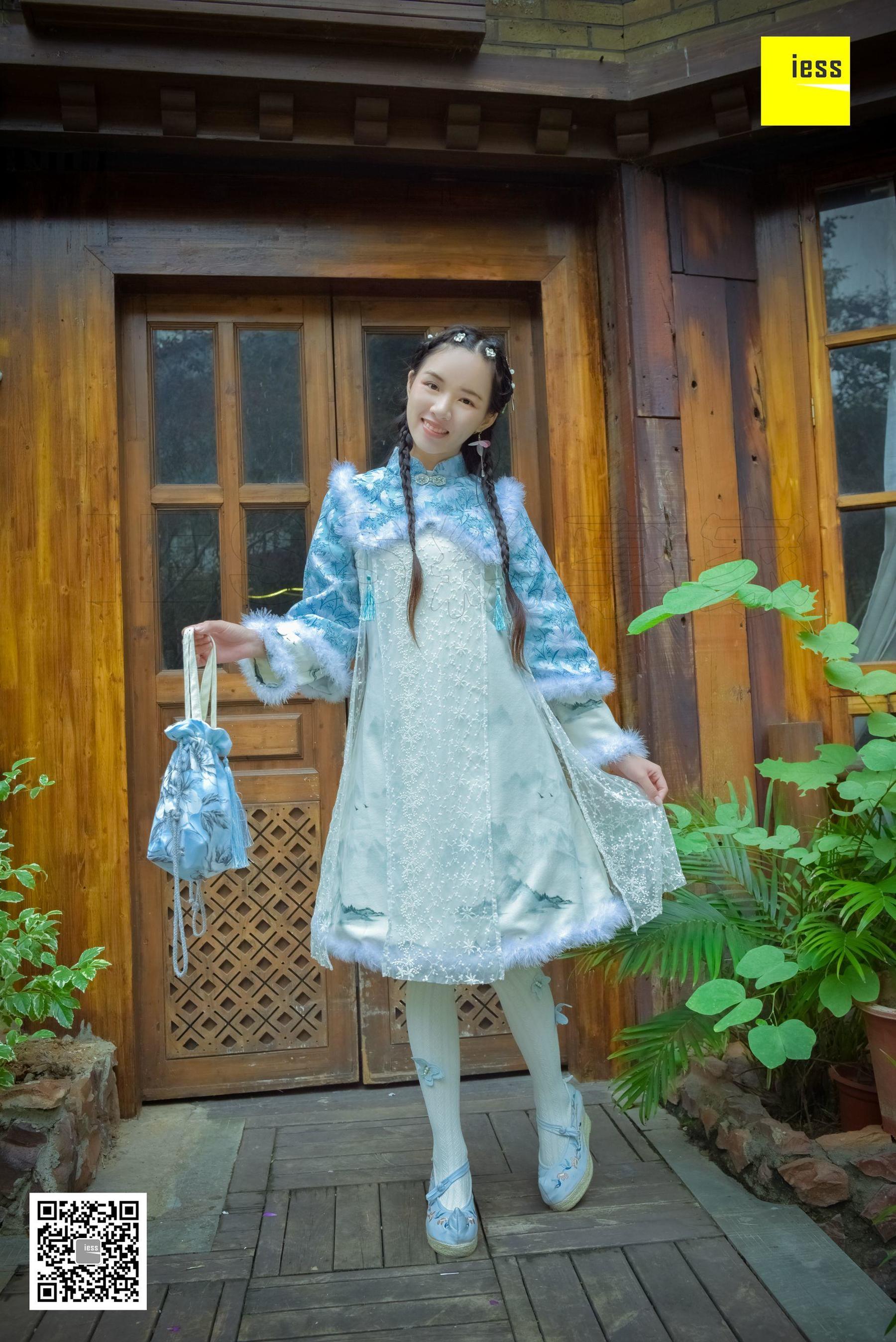 丝享家122 木木 《汉服绣花鞋白色袜》[IESS异思趣向]（96P）