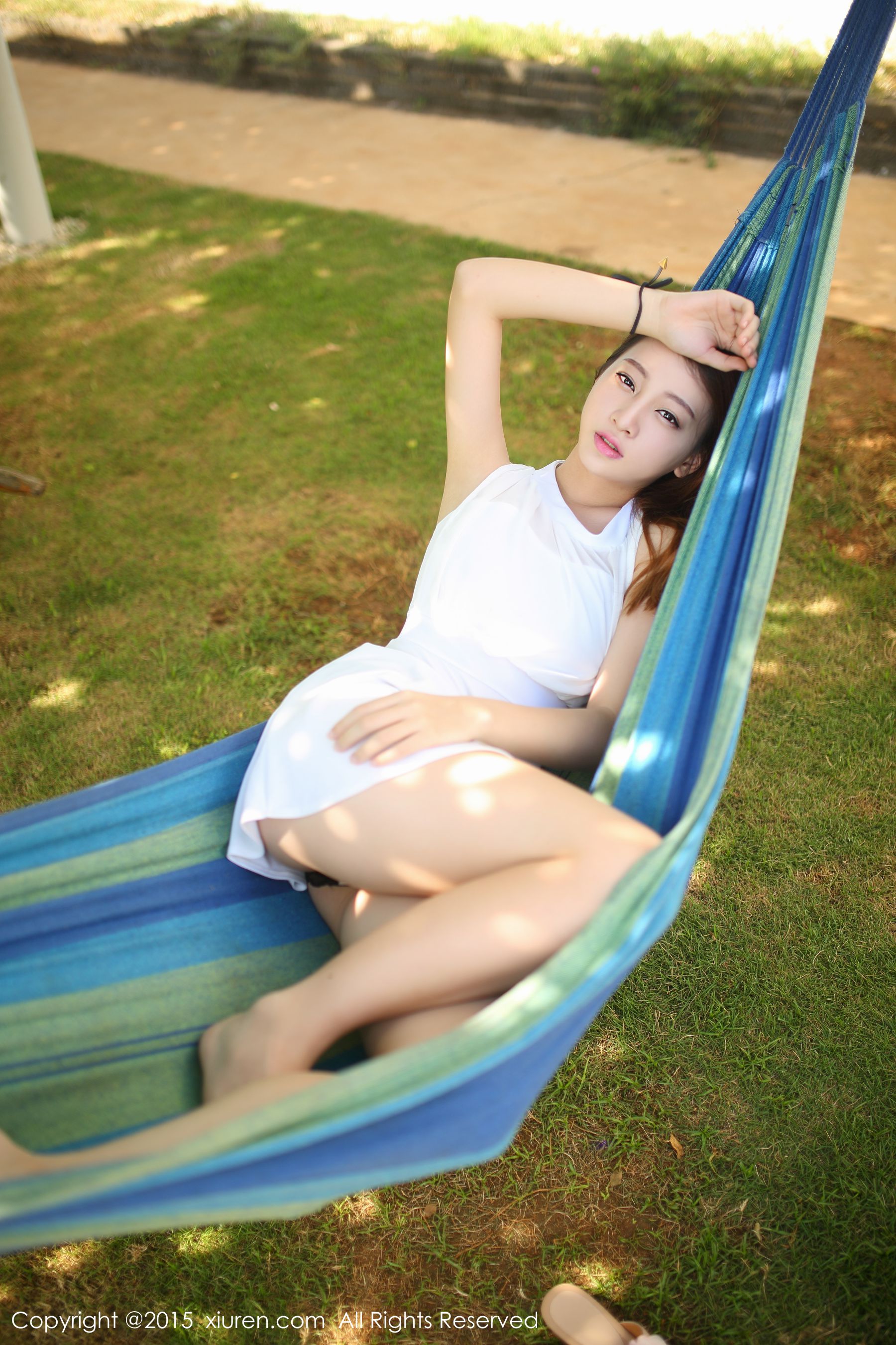 丽莉Lily《涠洲岛旅拍》薄纱长裙+海边系列 [秀人网XiuRen] No.346（52P）