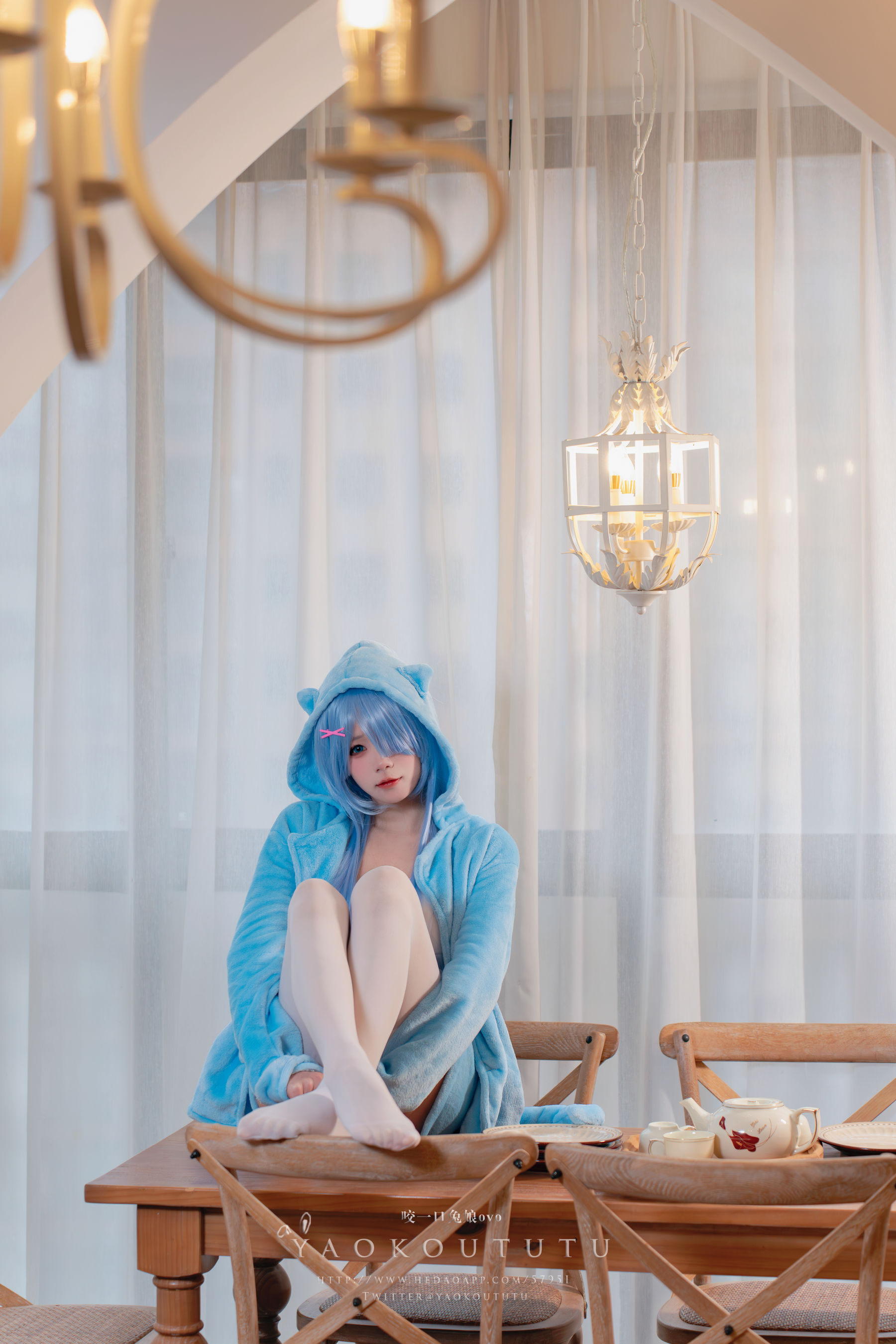 咬一口兔娘 - 蕾姆喵喵（49P）