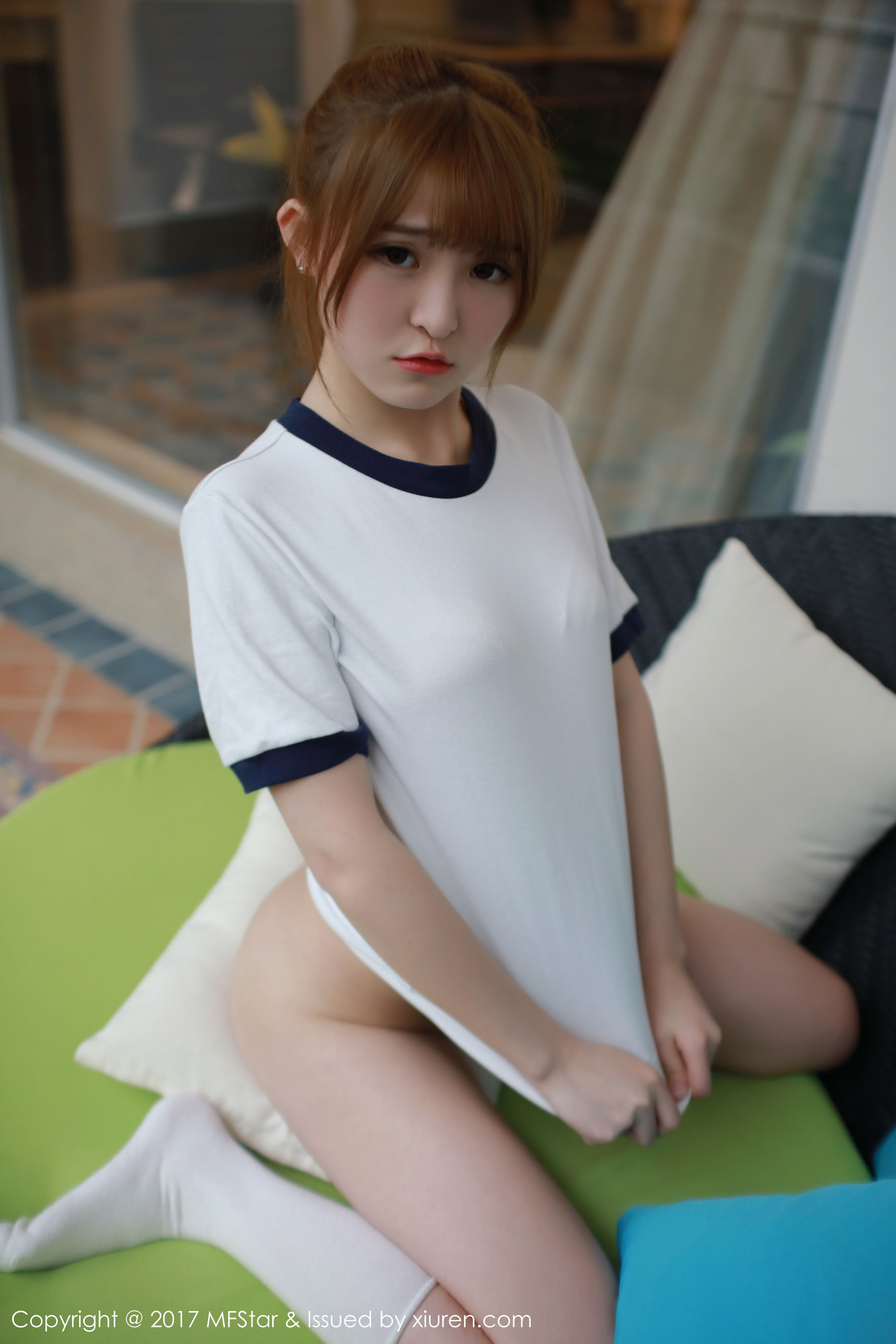 伊小七MoMo《运动服装扮+眼镜OL》 [模范学院MFStar] Vol.090（37P）