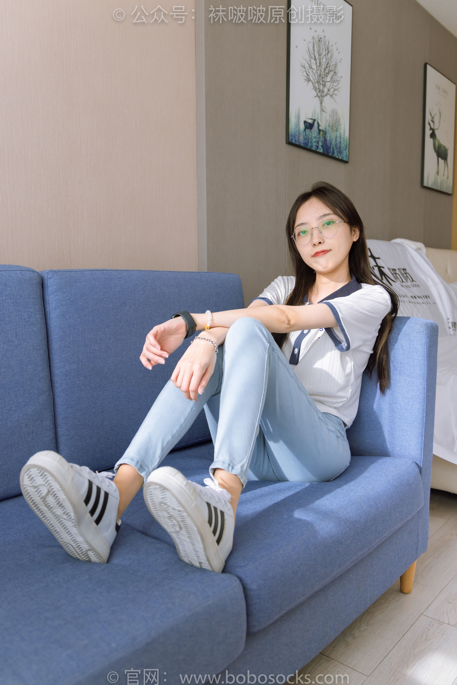 BoBoSocks袜啵啵 No.161 稚予-贝壳头板鞋、肉丝、裤里丝（139P）