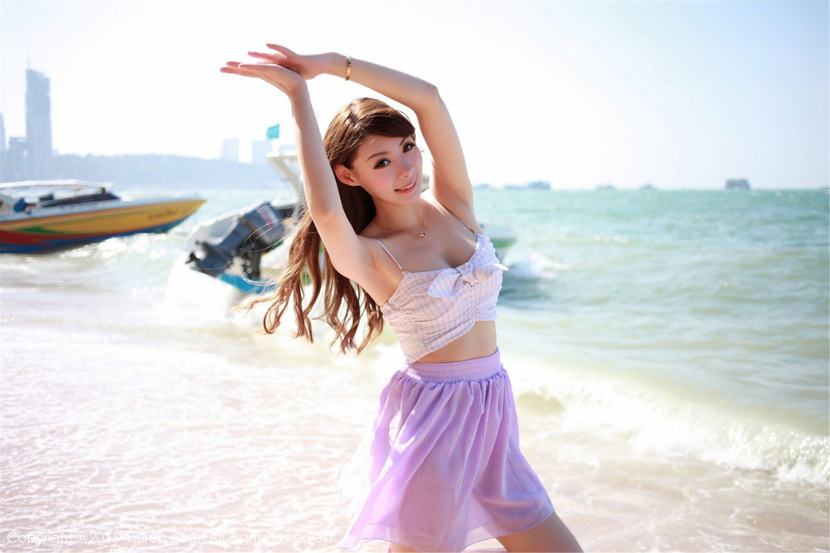 MARA酱《海边、街拍、酒店泳池系列》 [秀人网XiuRen] No.269（48P）