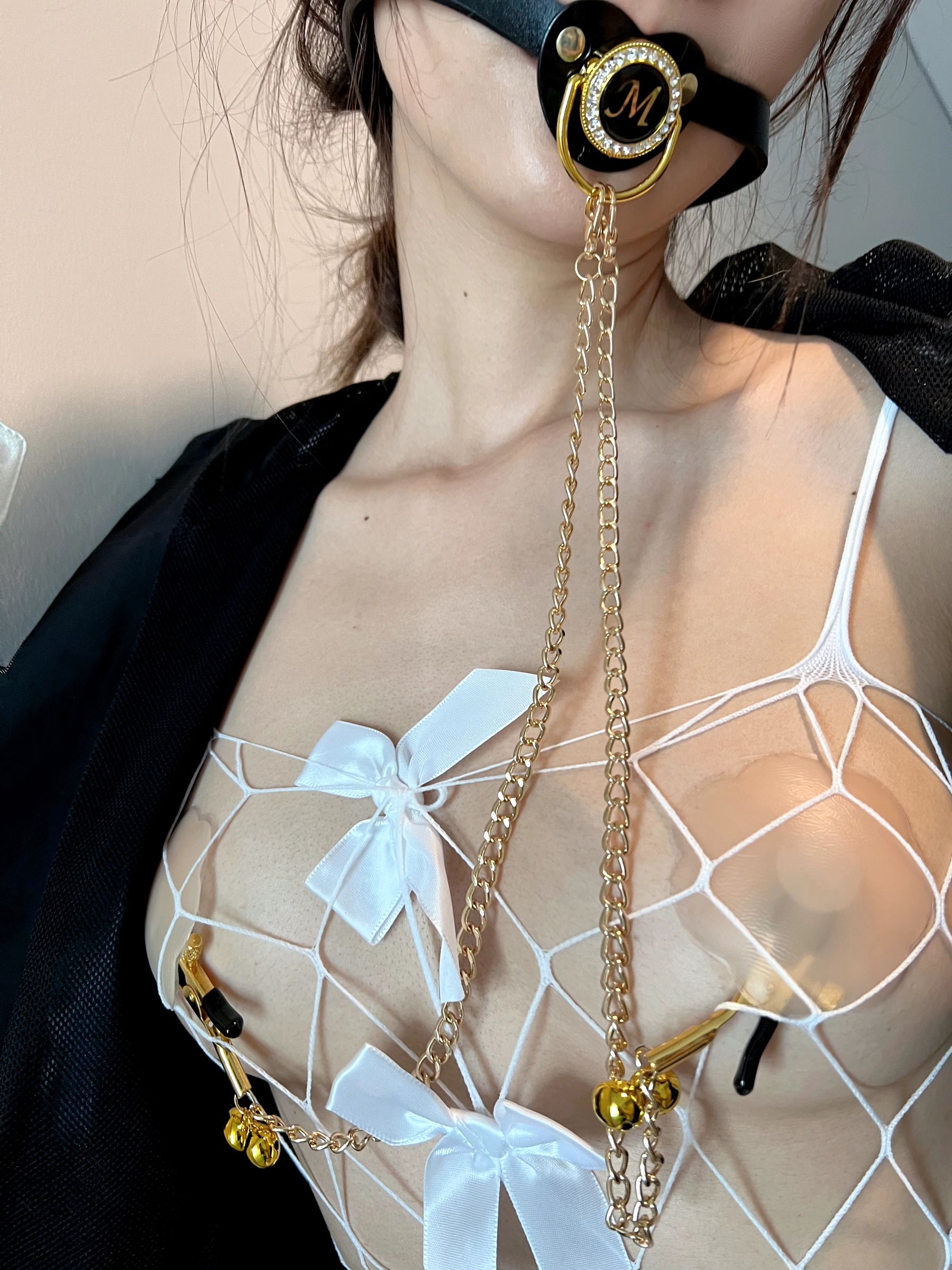 美女模特Azhua19970(阿朱啊) - 连体白丝（55P）