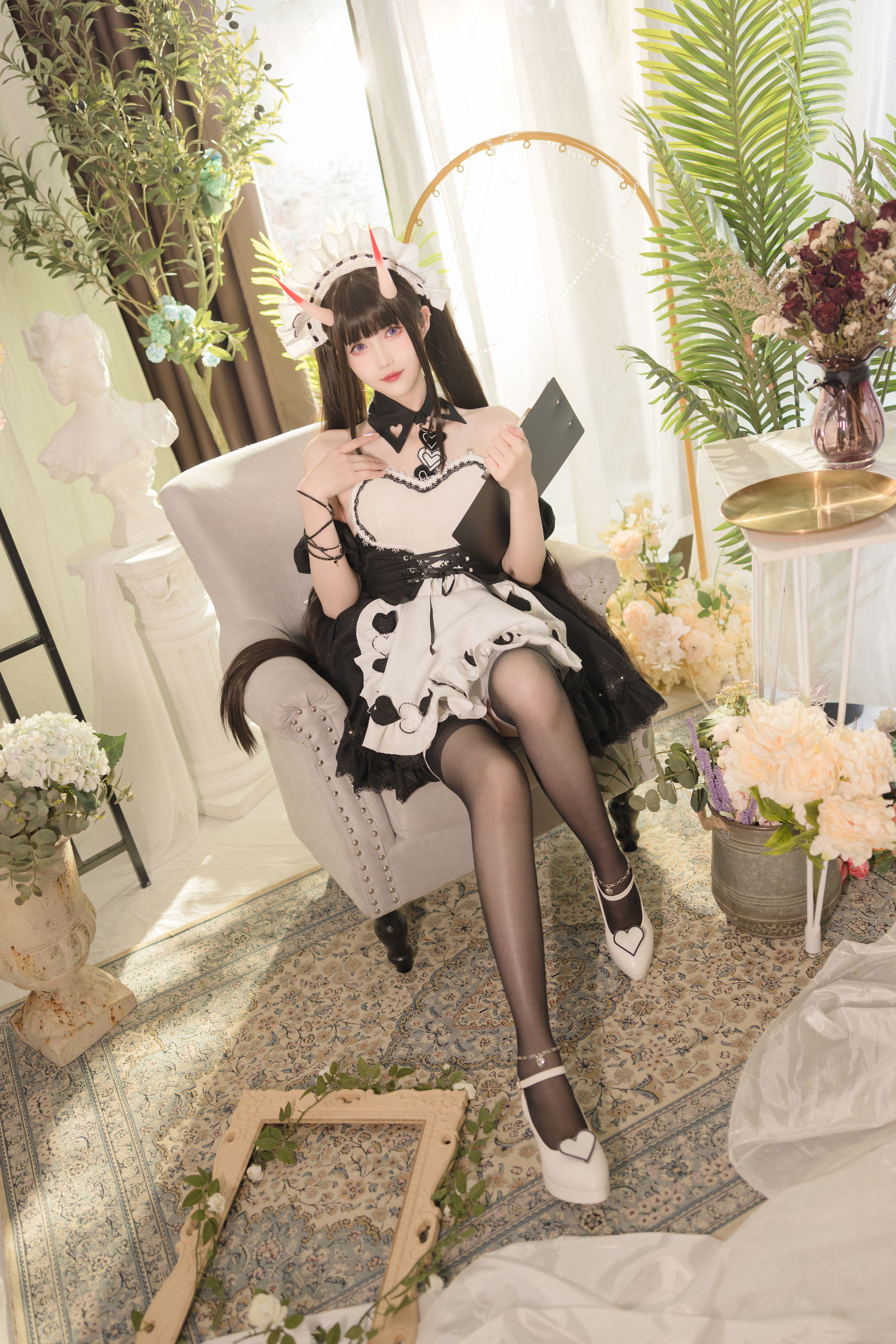 [福利COS] 花兮_honoka - 能代 需要少冰吗（21P）