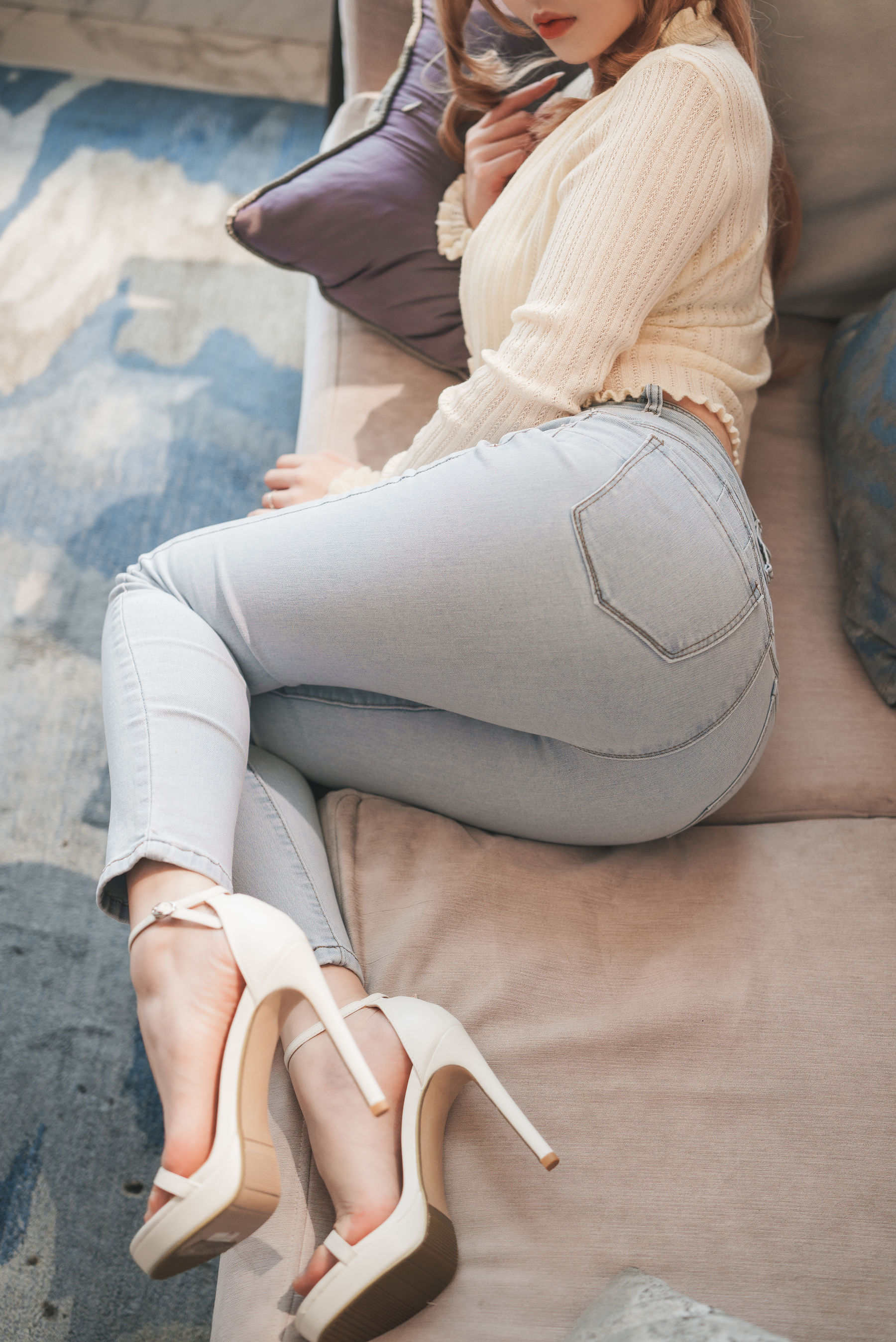 [福利COS] COS福利rioko凉凉子 - 兔女郎人妻 下班后（30P）-爱变色