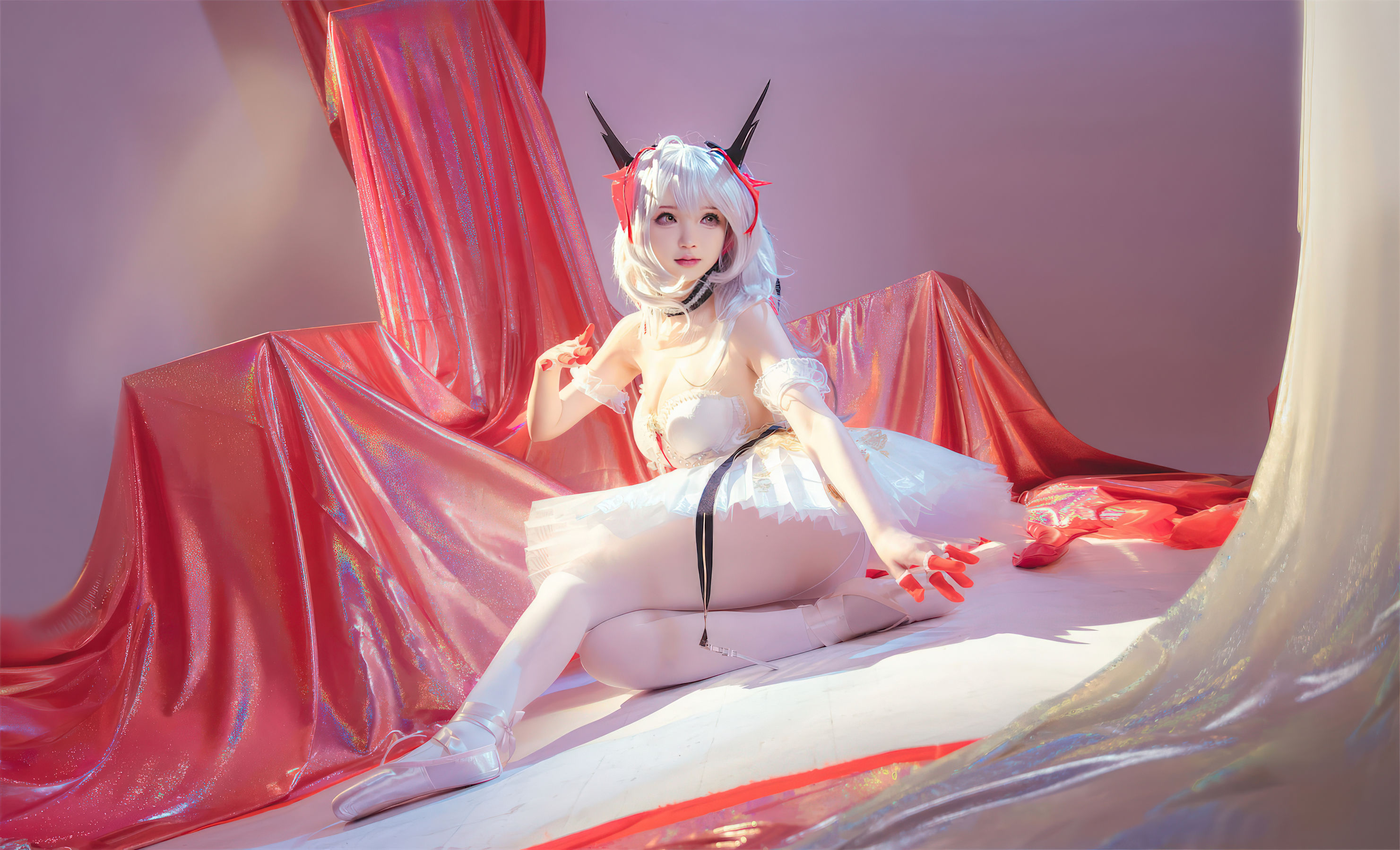 动漫博主雪晴Astra - 明日方舟 芭蕾（79P）