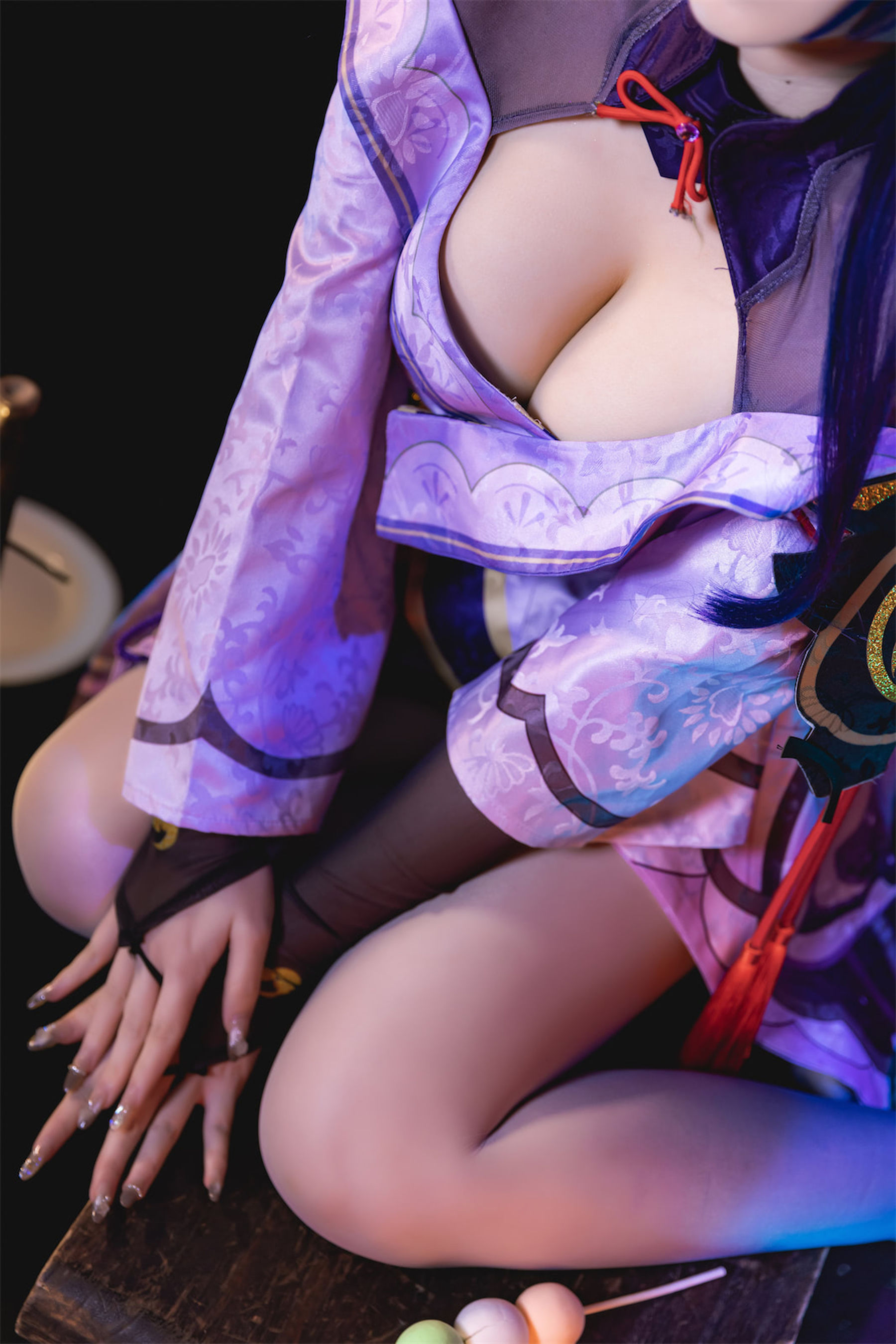 [福利COS] 动漫博主雪晴Astra - 雷电将军（61P）