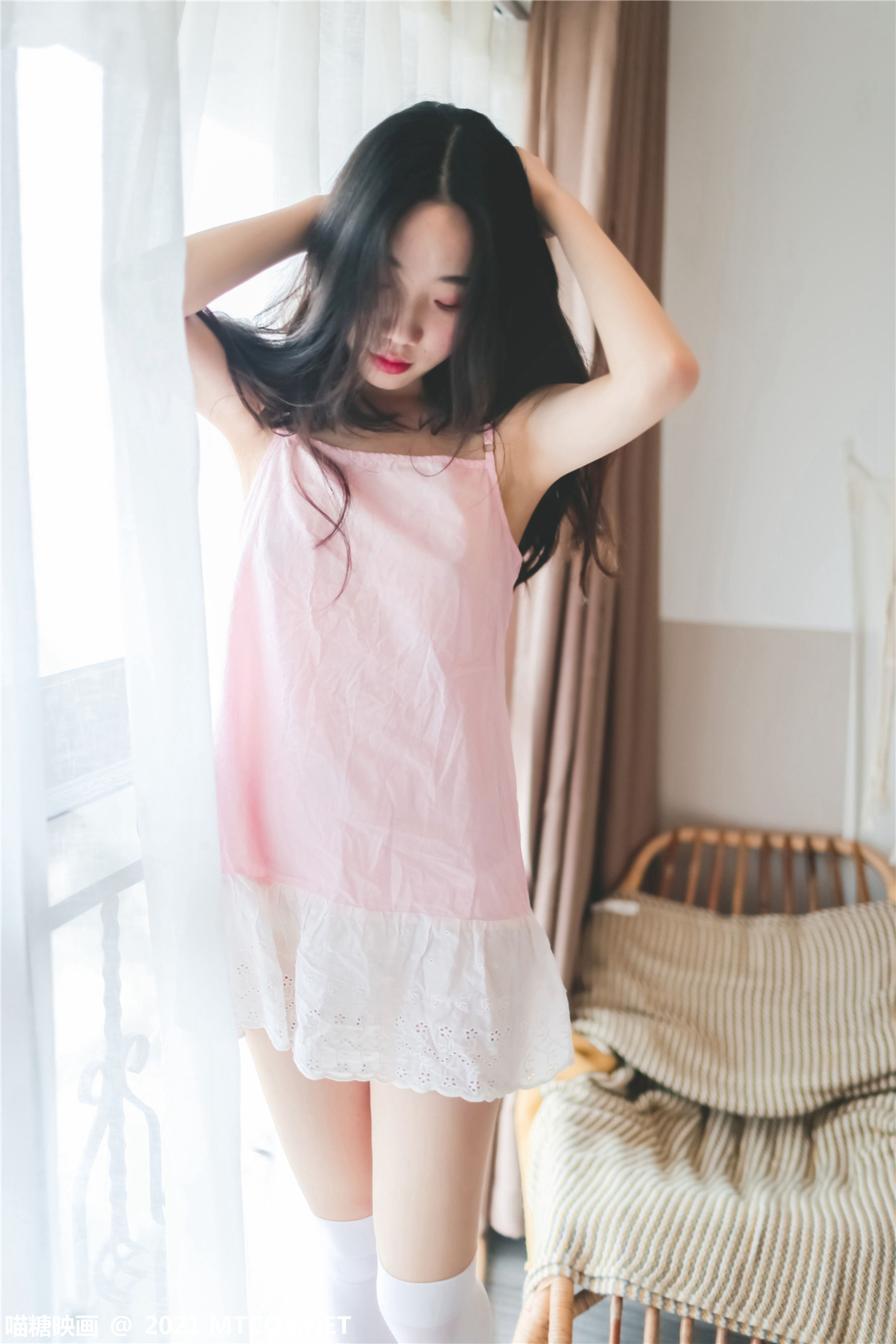 [喵糖映画] VOL.406 小璐sake 粉裙民宿（28P）