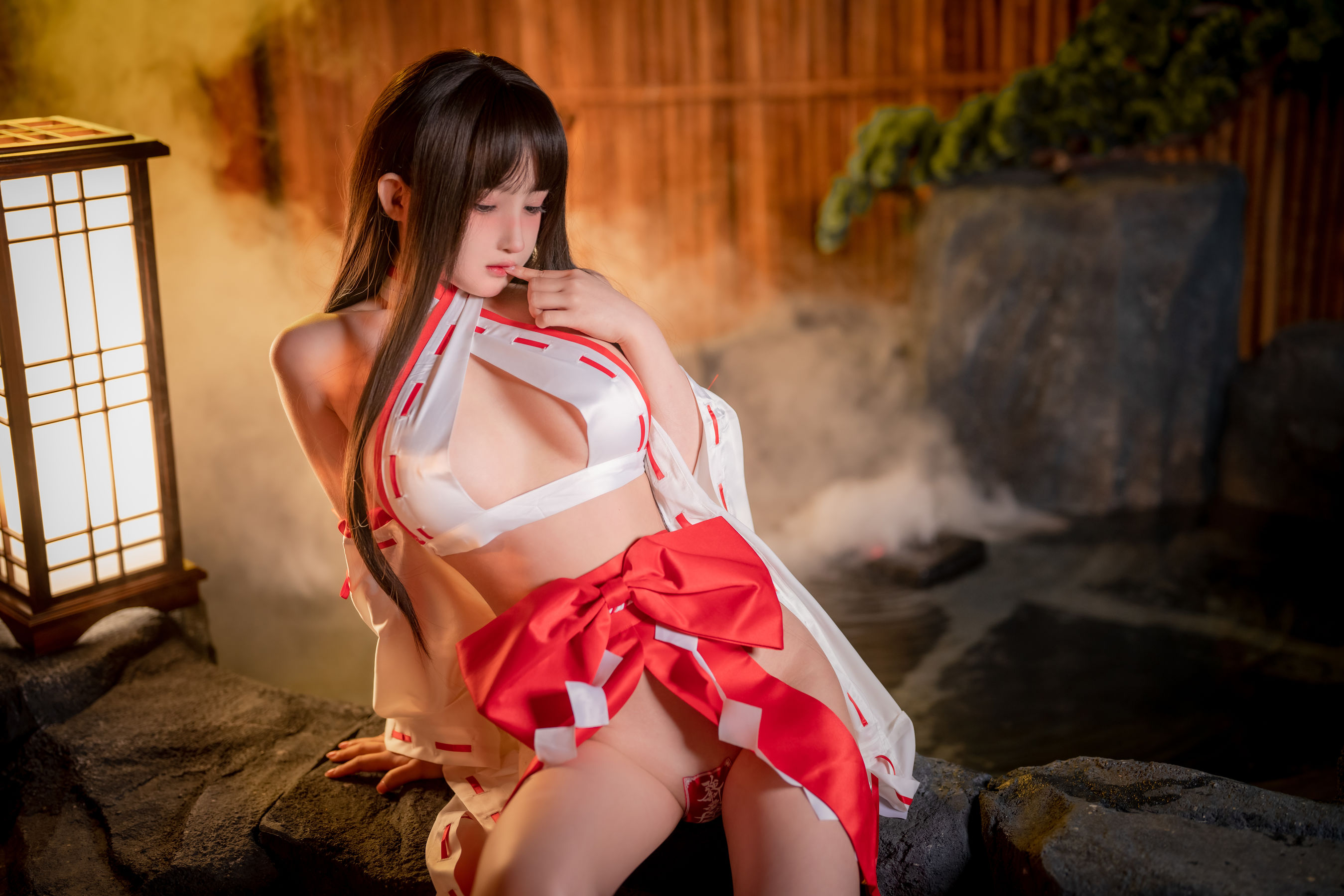 [福利COS] 桜井宁宁 - 纯洁巫女（60P）