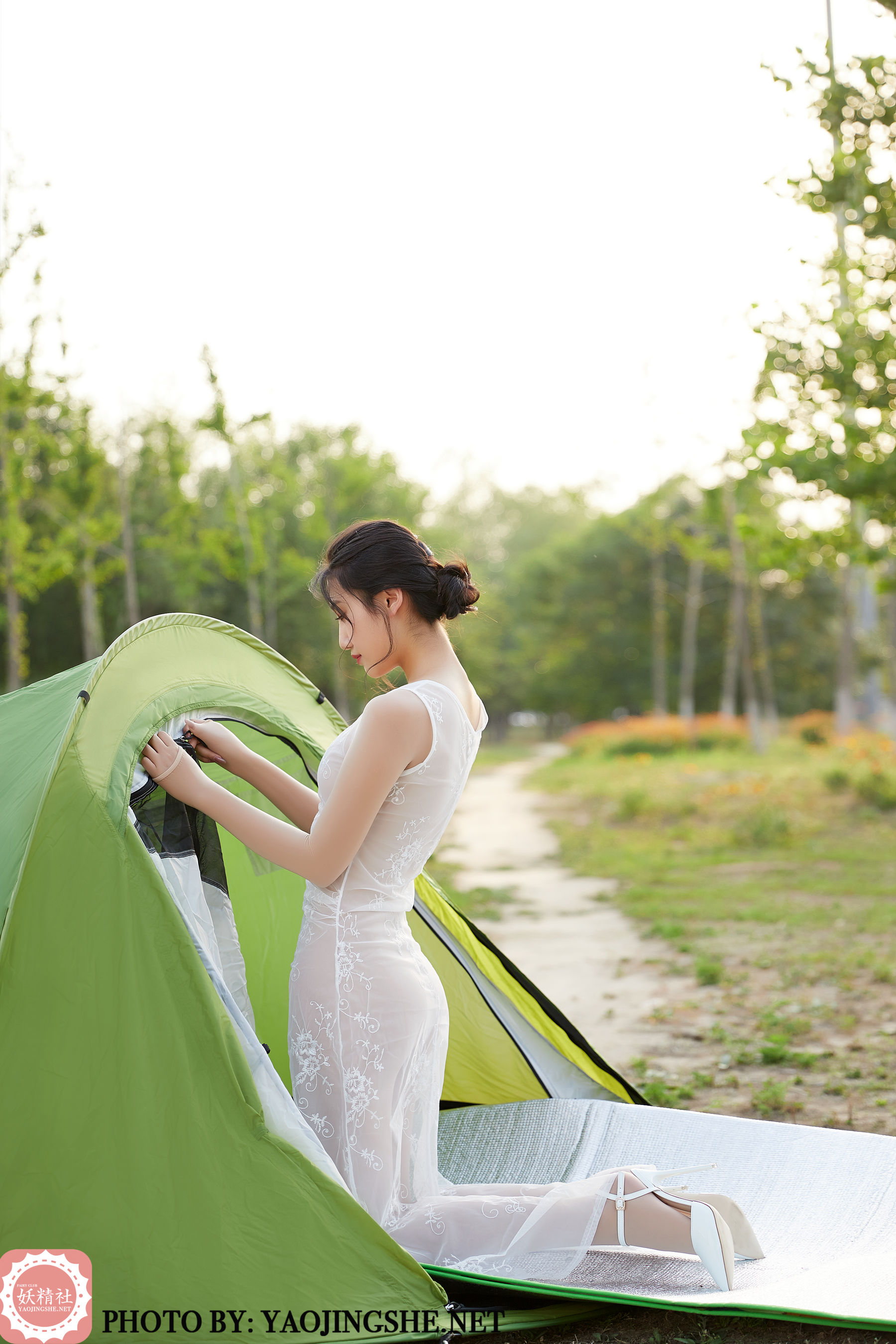 [妖精社YAOJINGSHE] T2021 思文 全包露营（50P）