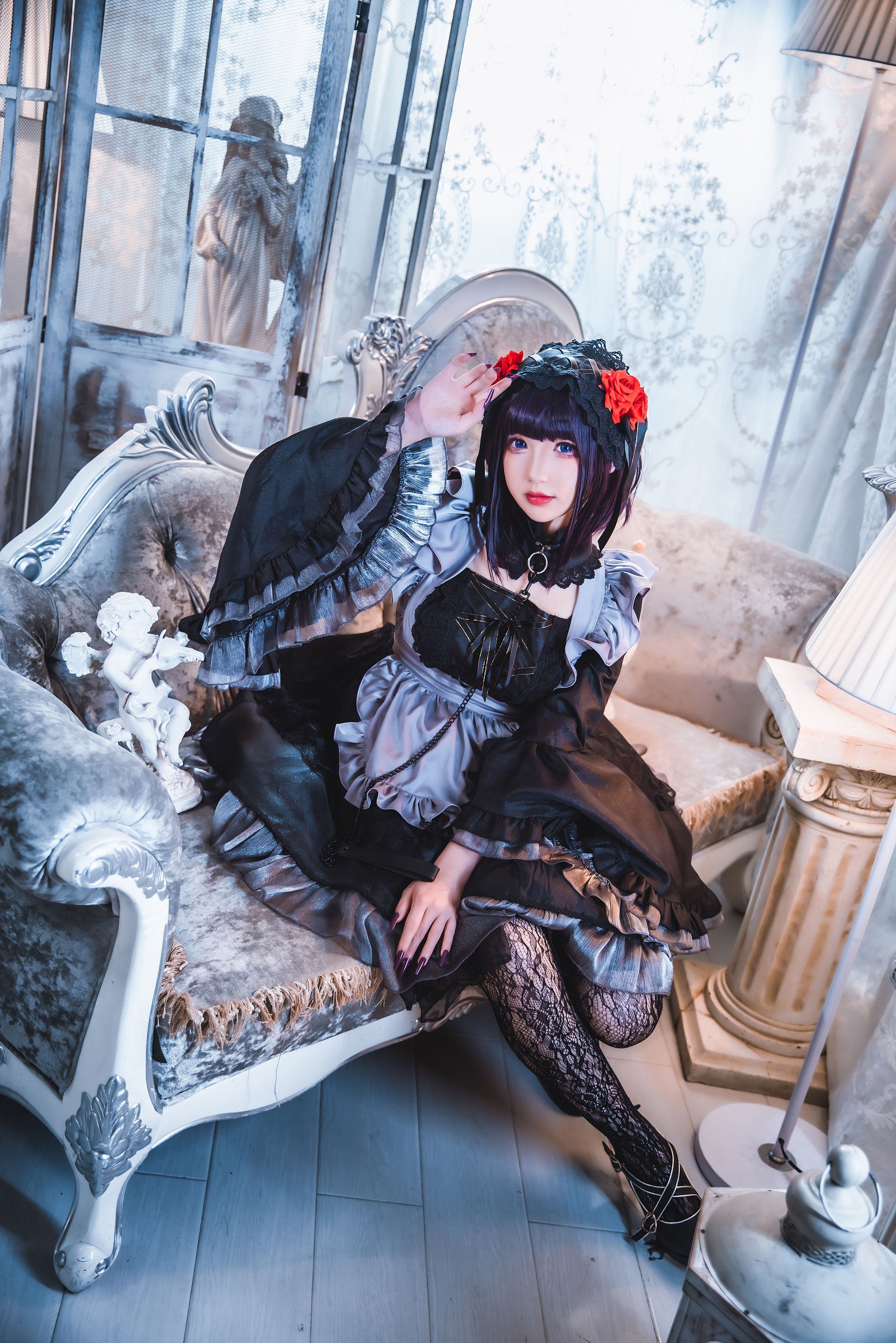 [网红COSER] 动漫博主雪晴Astra - 喜多川黑江雫（44P）