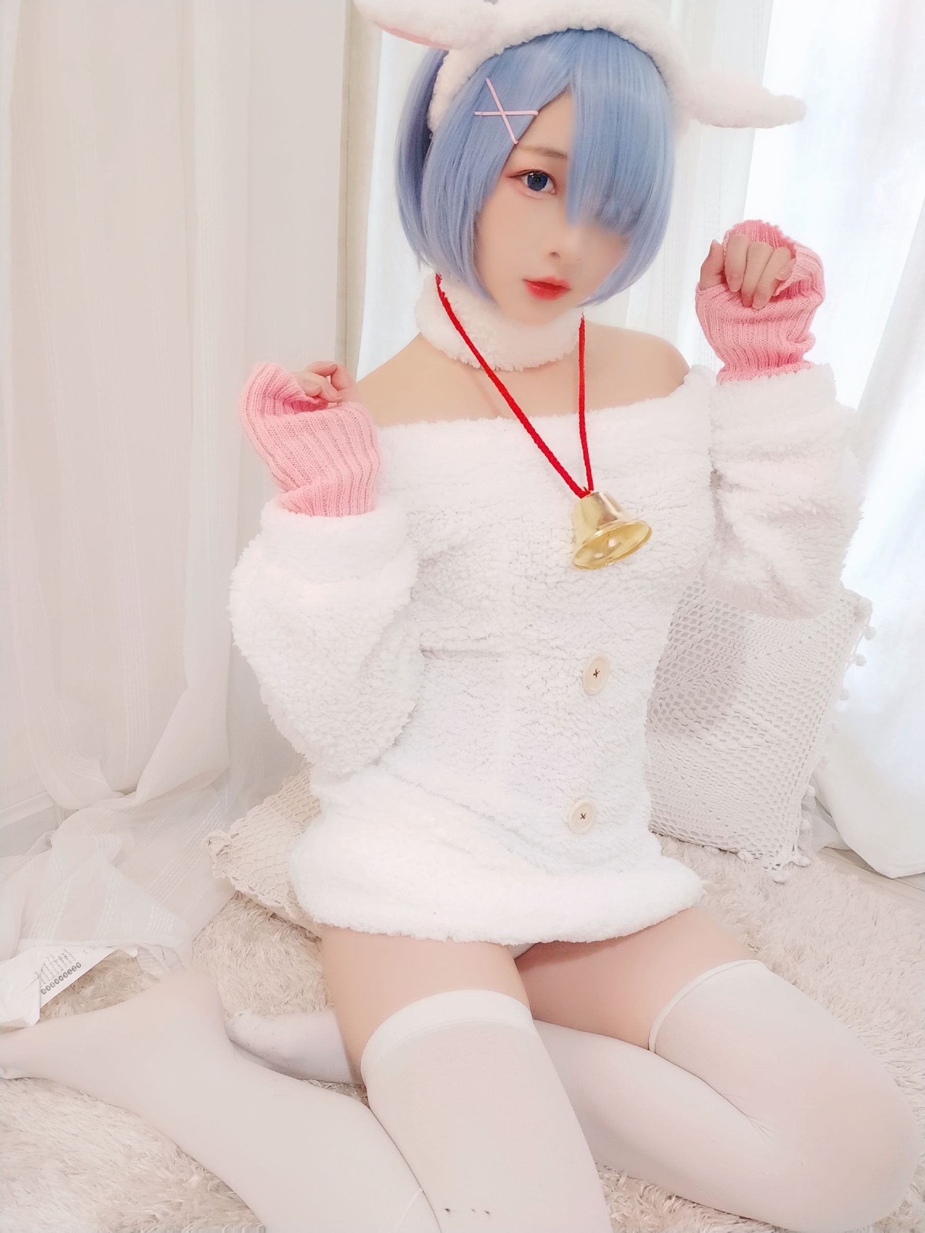 [COS福利] 二次元美女古川kagura - 蕾姆2（32P）