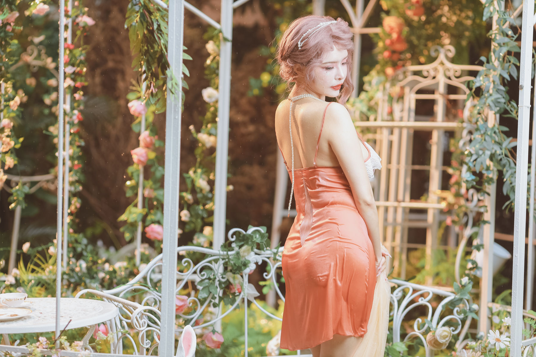 秋和柯基(夏小秋秋秋) - 花园嬉水（67P）