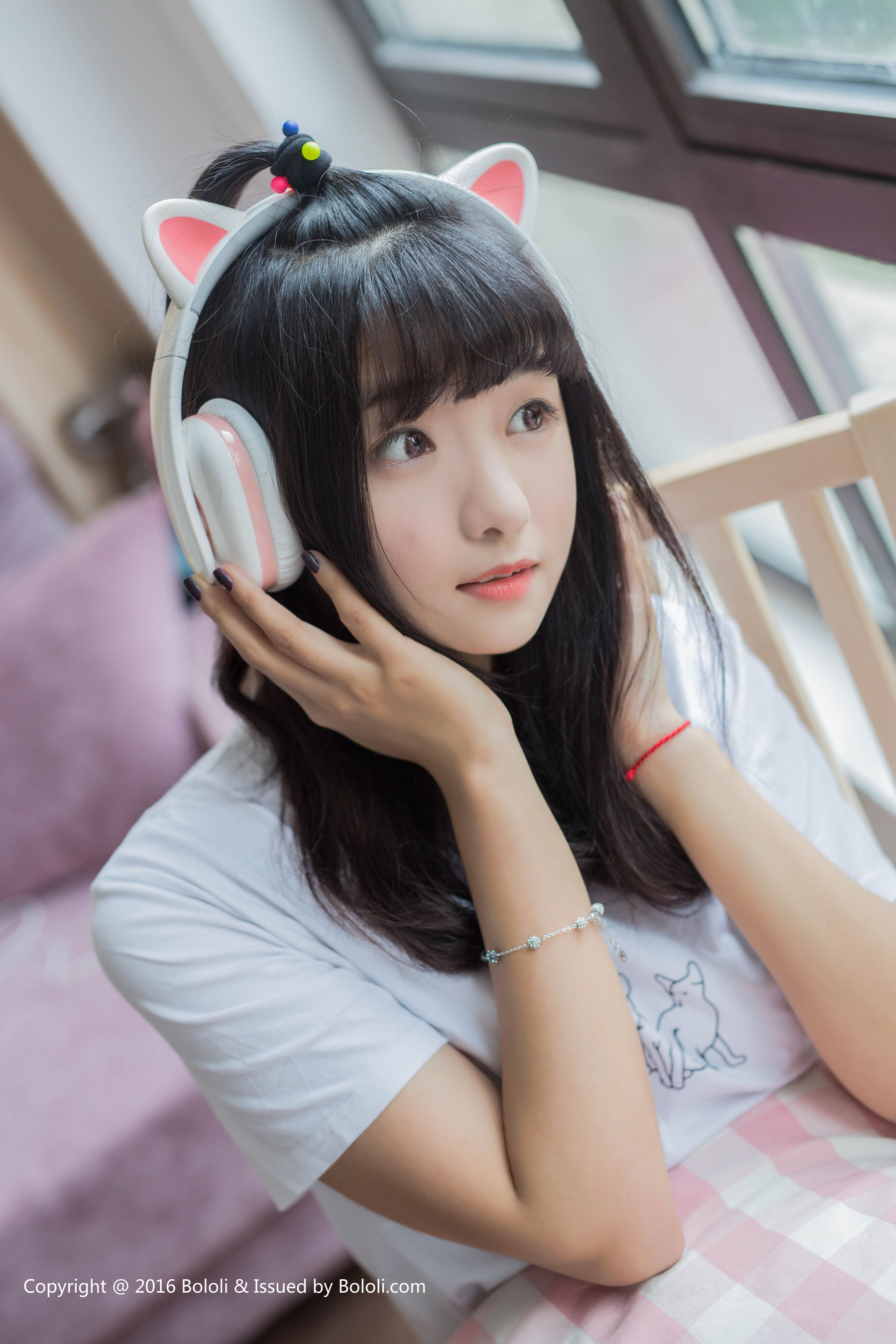 周闻《球球喵耳机》 [Kimoe激萌文化] KIM006（40P）-写真套图网