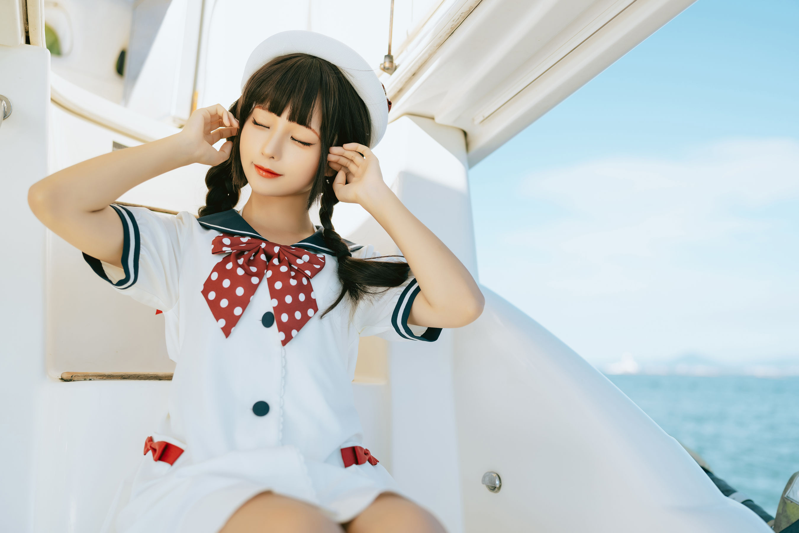 [福利COS] 动漫博主蠢沫沫 - 水手日记（绅士版）（125P）