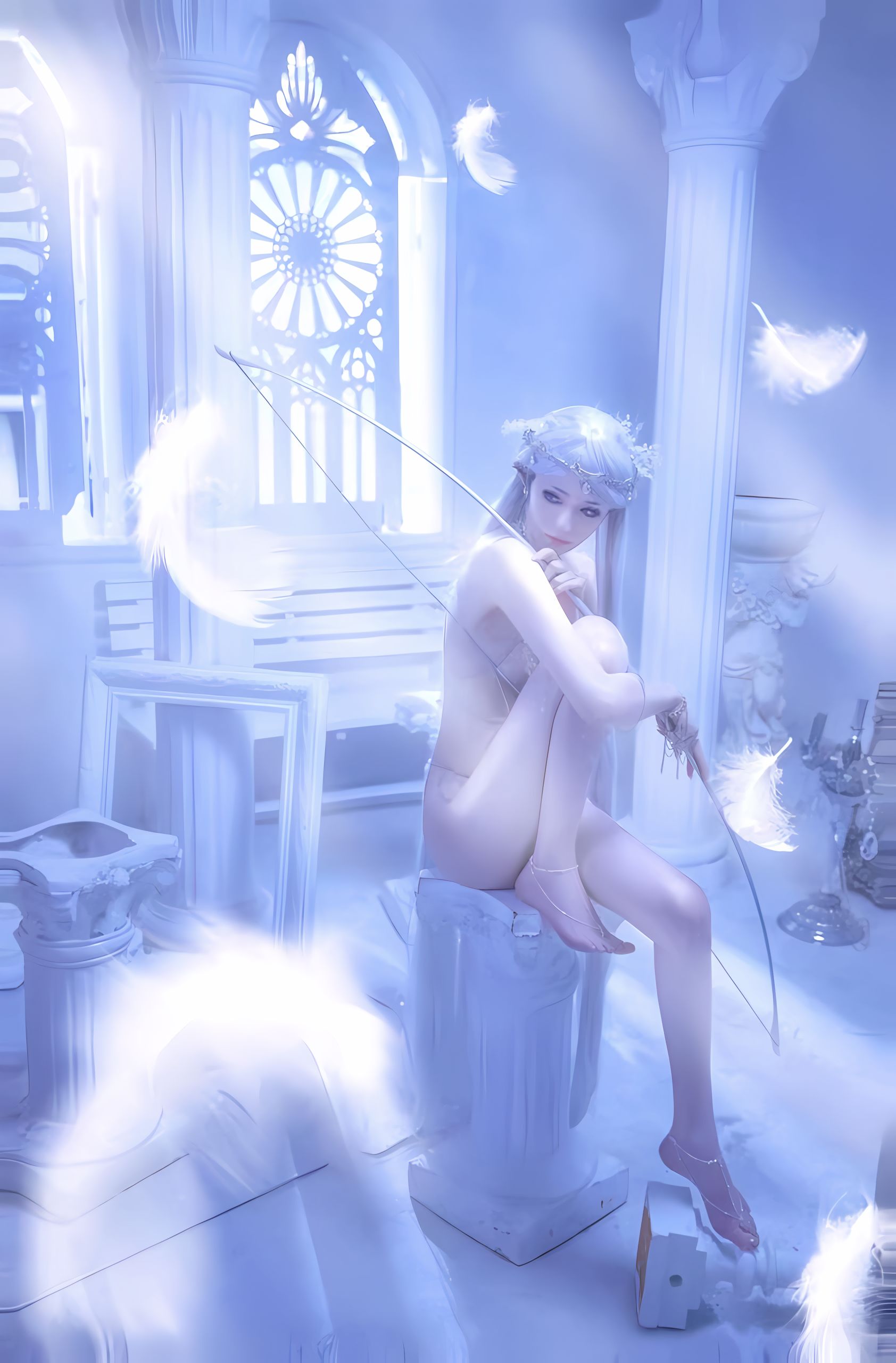 [福利COS] 动漫博主南桃Momoko - 精灵屑（13P）