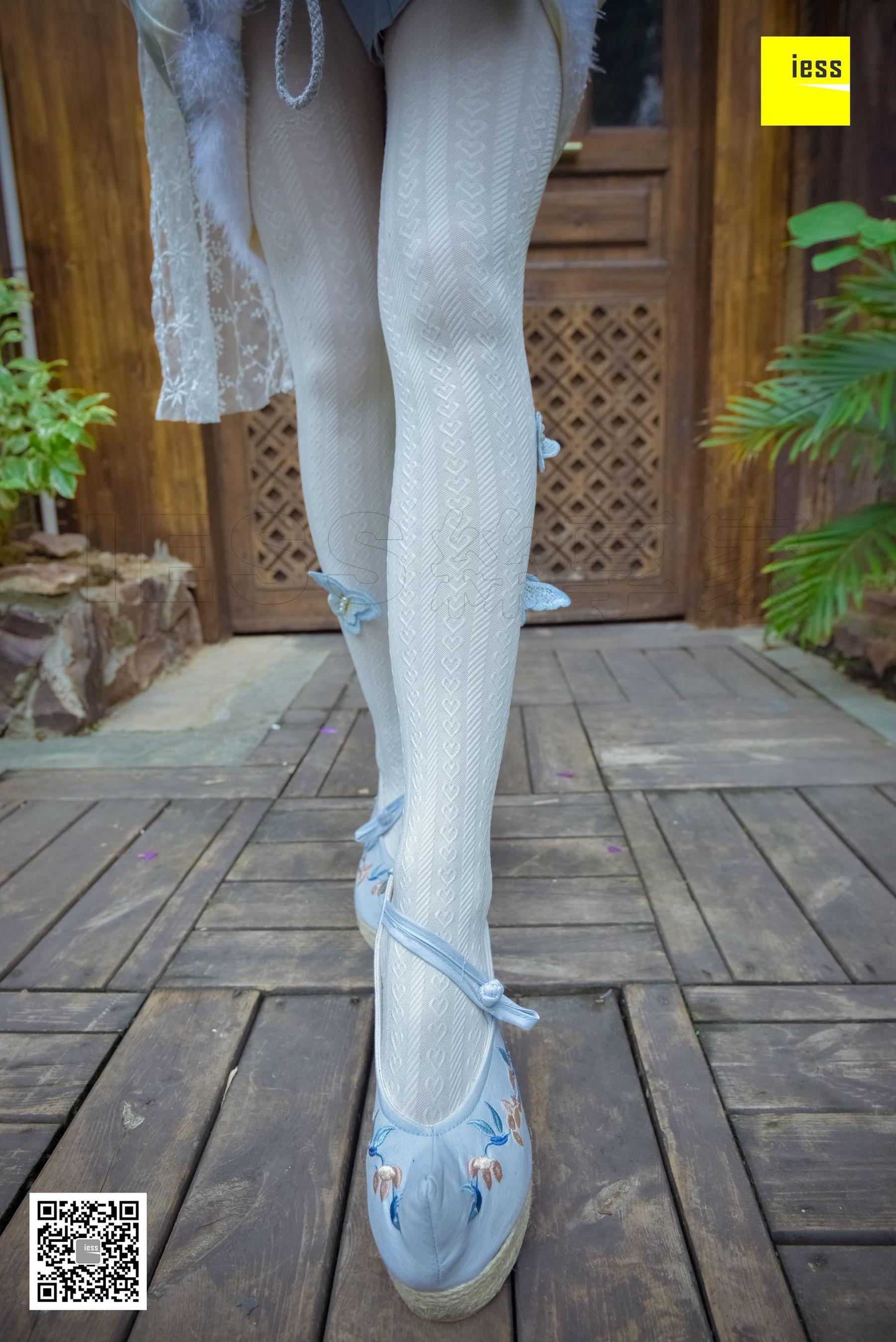 丝享家122 木木 《汉服绣花鞋白色袜》[IESS异思趣向]（96P）