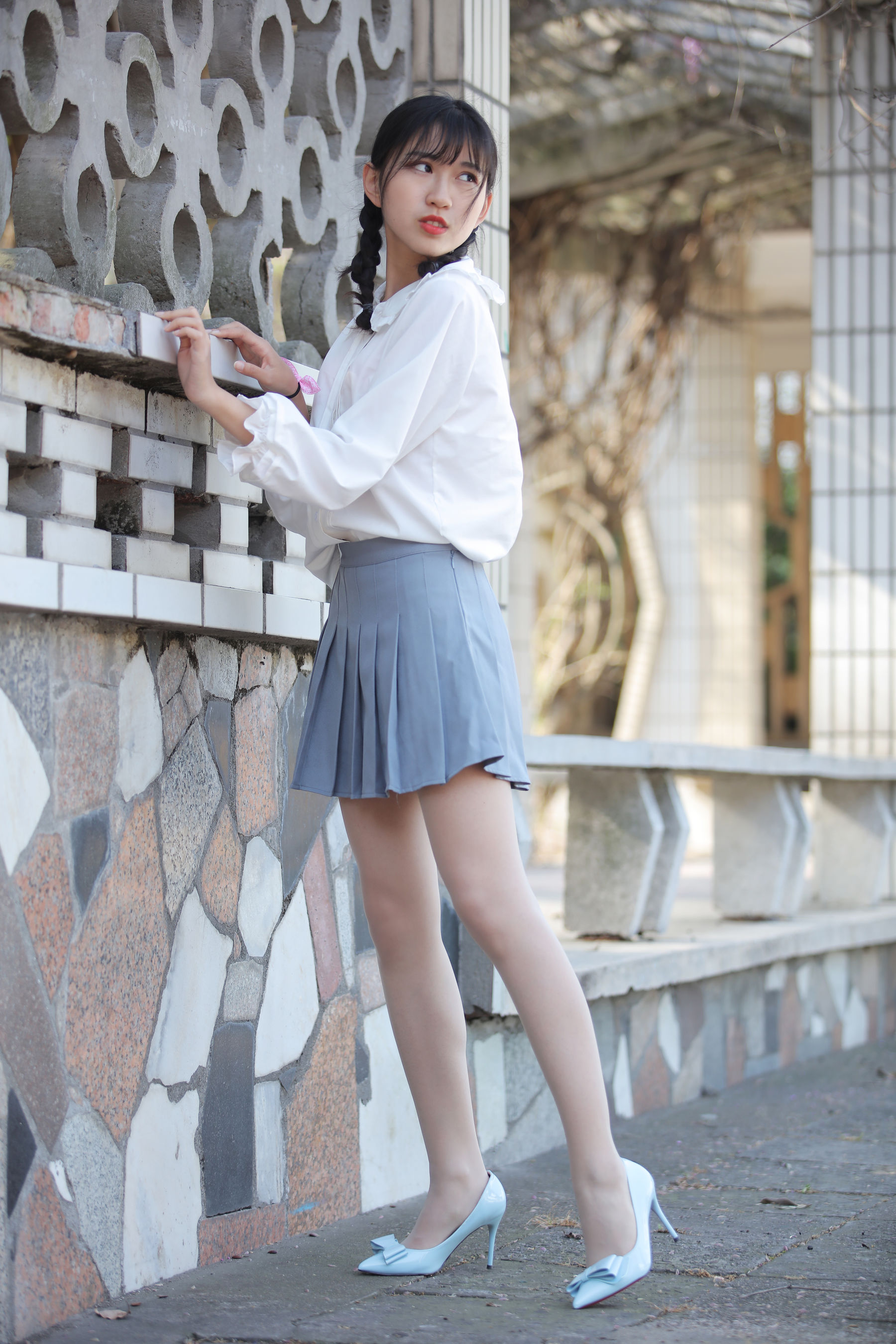 [奈丝] NO.049 小橙子 清纯呆萌的学妹（56P）