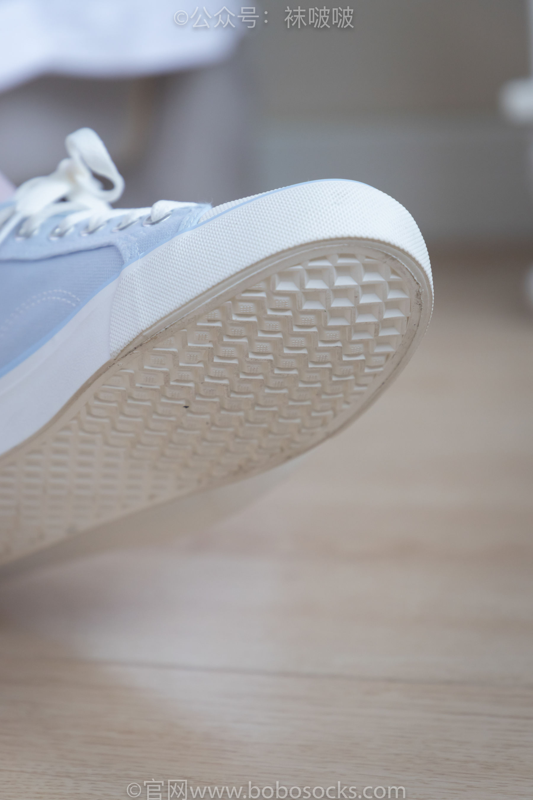 BoBoSocks袜啵啵 No.005 小甜豆-帆布鞋、薄白丝（133P）