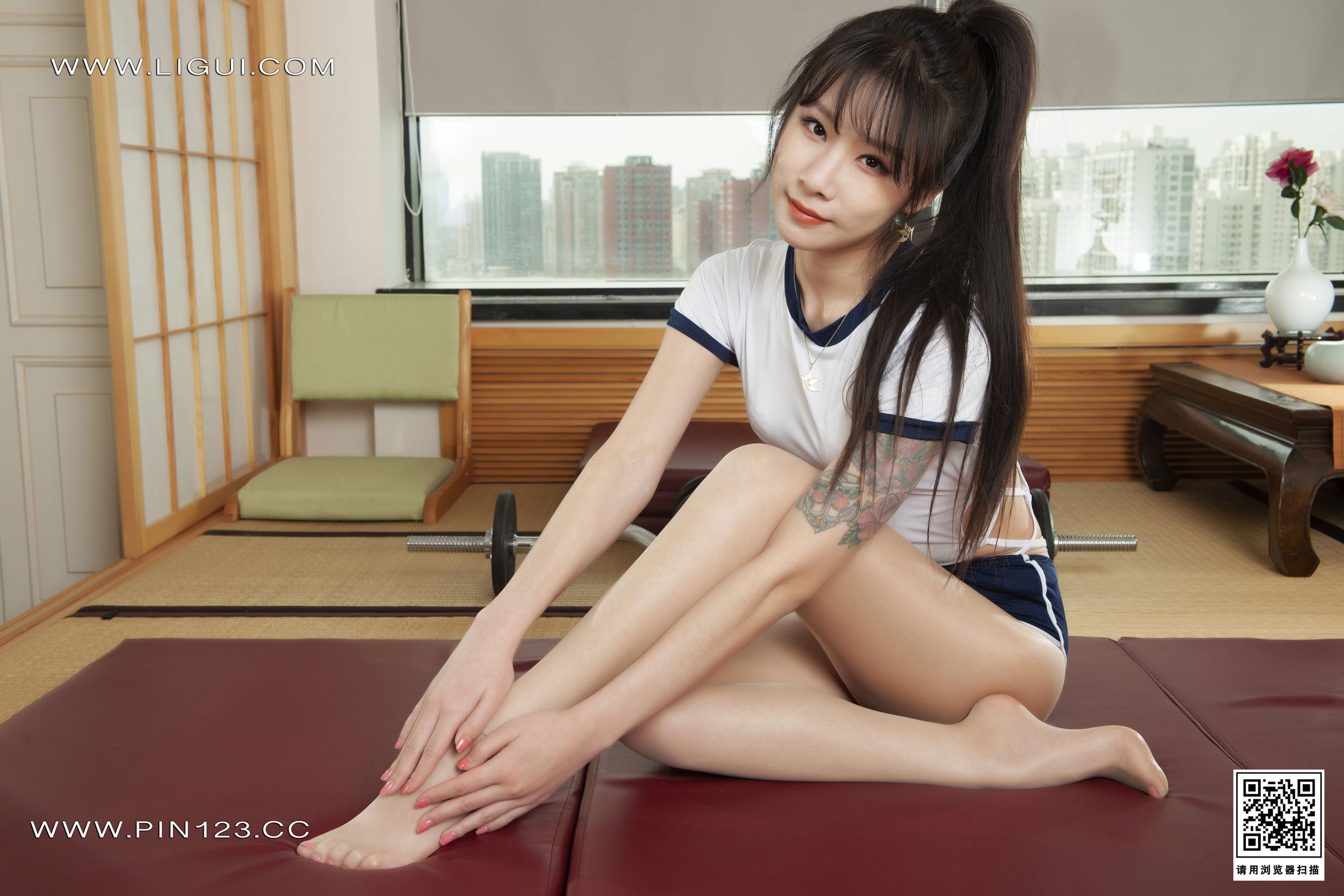 [Ligui丽柜] 2023.04.03 午间锻炼 Kiki（72P）