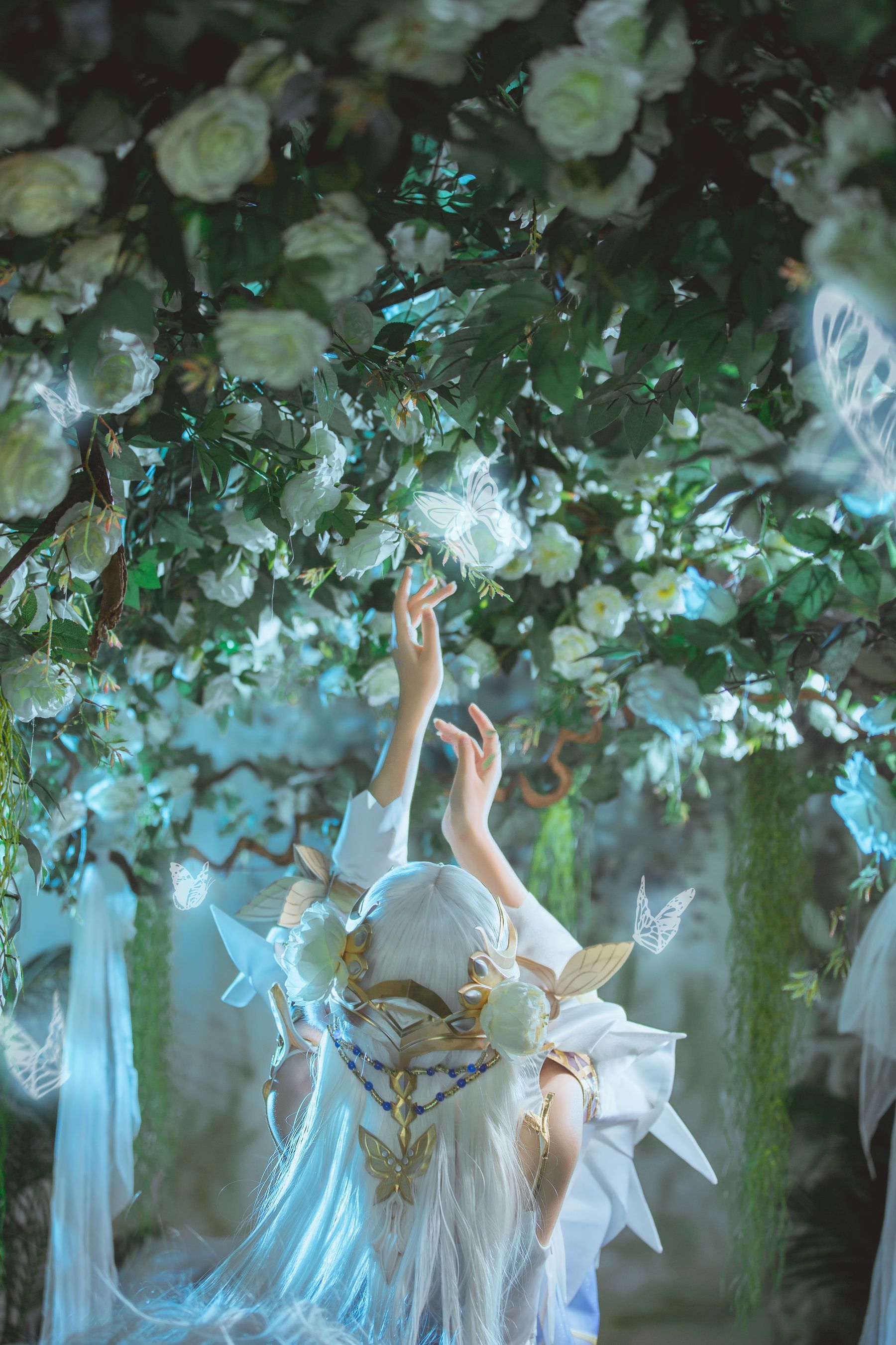 人气coser戚顾儿MIKI 王者荣耀 貂蝉金色仲夏夜之梦（19P）