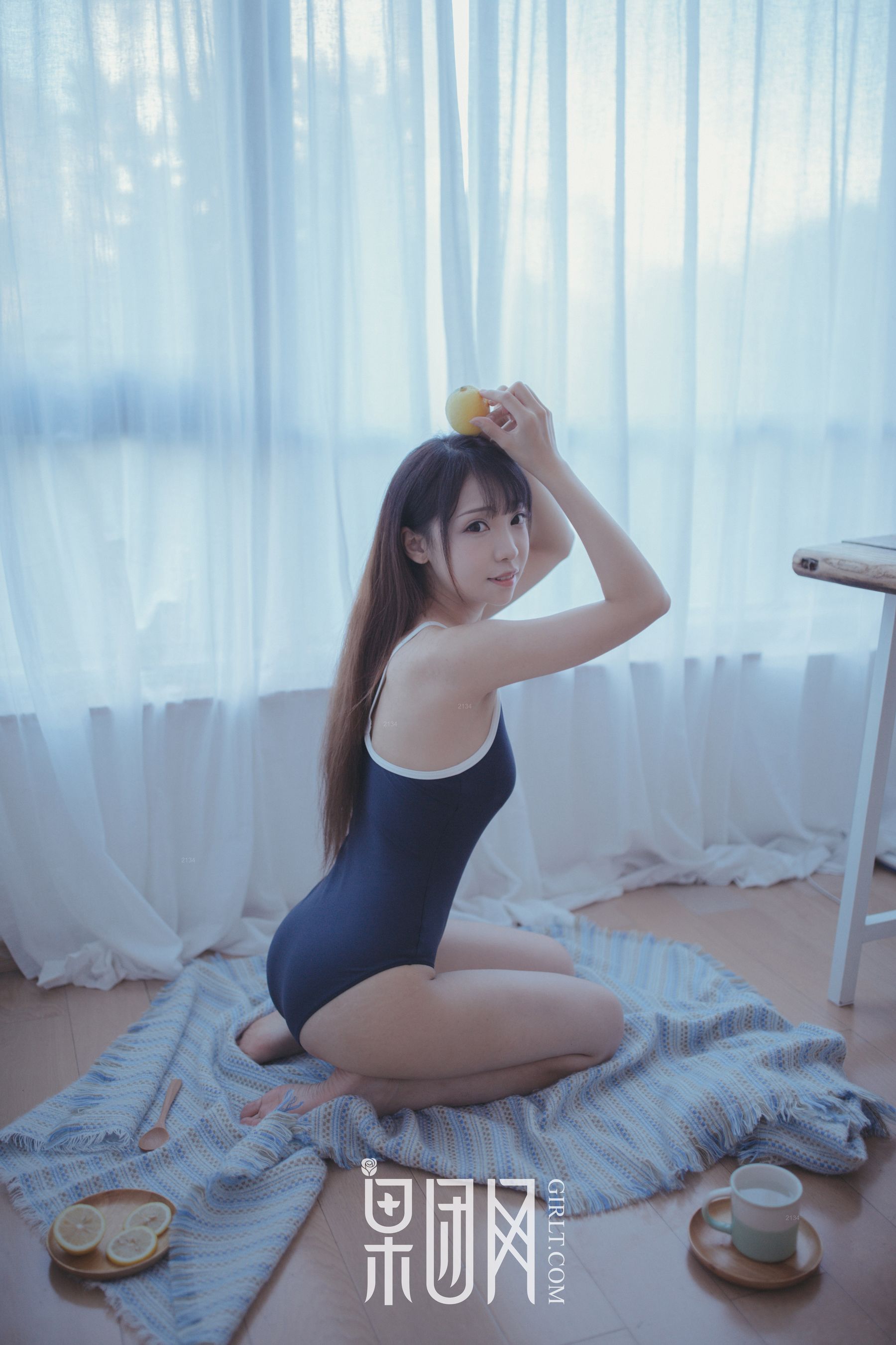 水花花不是水哗哗《邻家小妹陪你吃早餐！》 [果团Girlt]熊川纪信 No.028（56P）