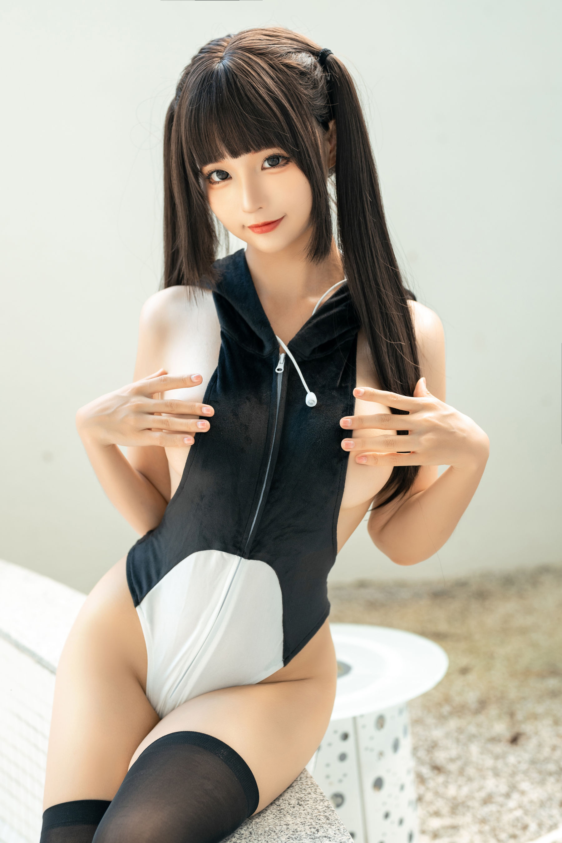 [福利COS] 动漫博主蠢沫沫 - 小虎鲸（10P）