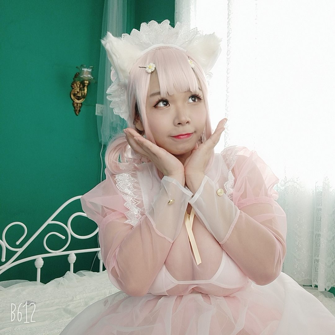 自闭颜球球(无颜小天使wy) - 透明女仆（21P）