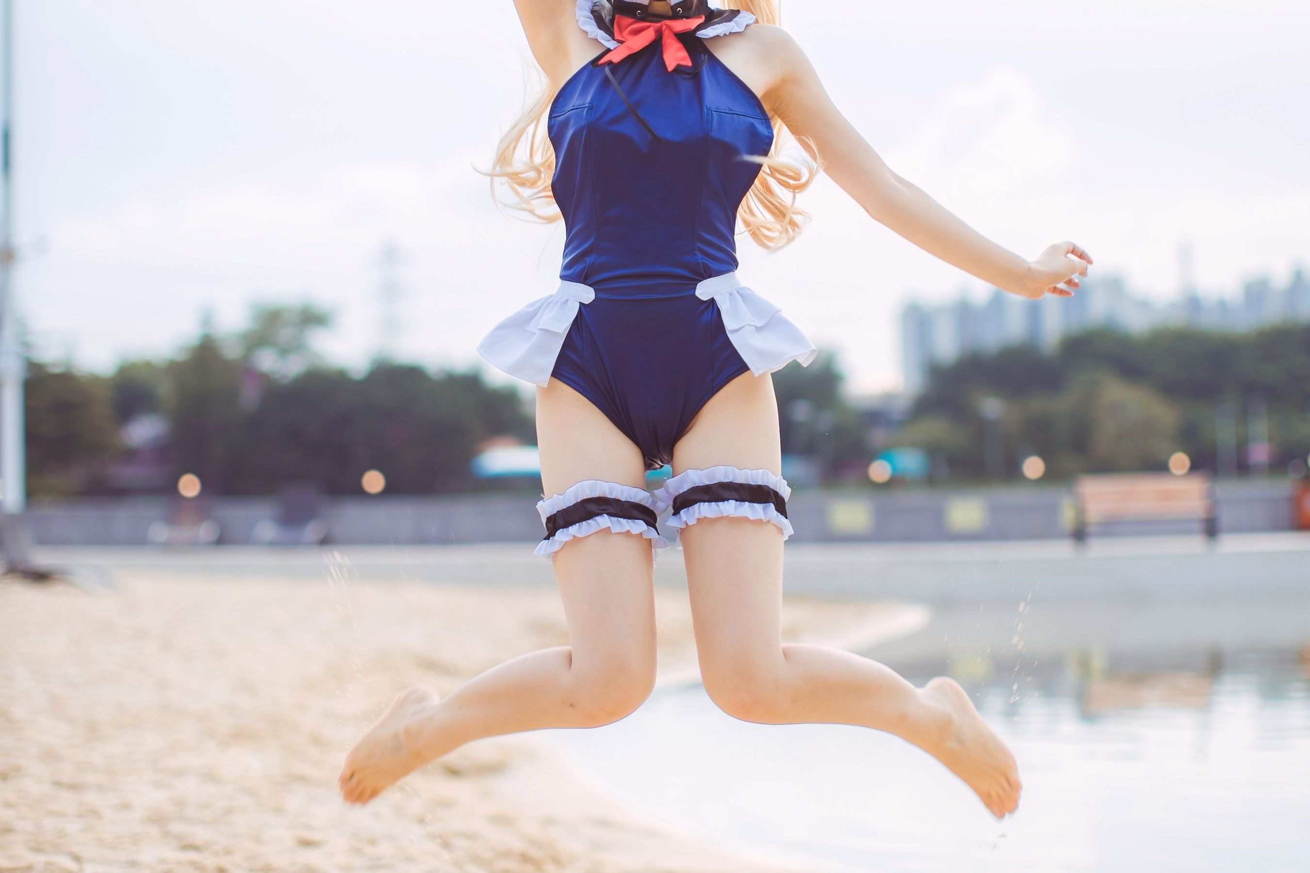 [福利COS] Coser衣衣 - 玛丽萝丝泳装（29P）